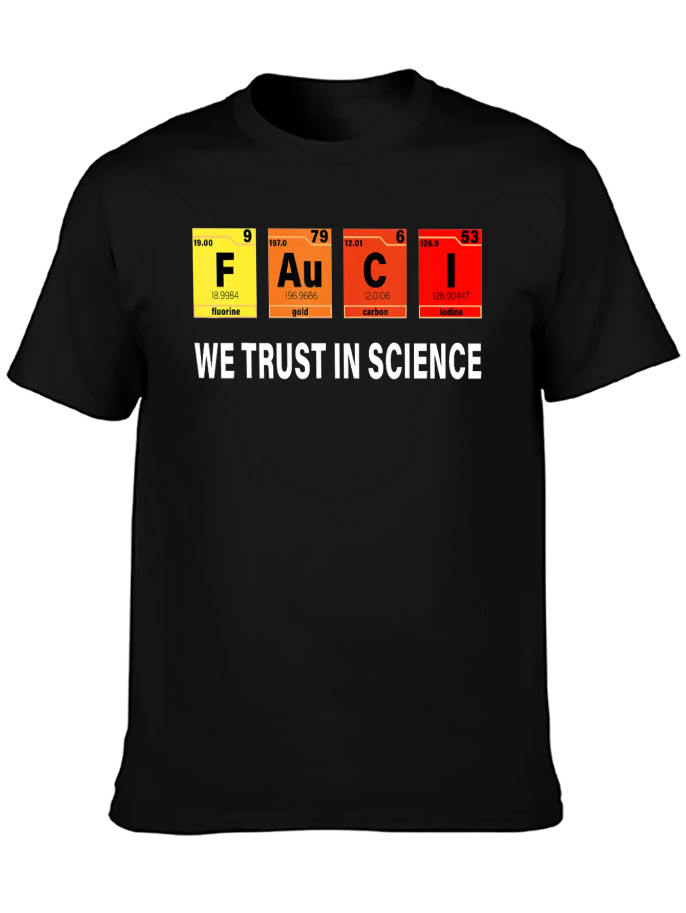 Science Trust In Science I Love Fauci T Shirt Timeless Short Sleeve Tee – Comfy And Minimalist Design