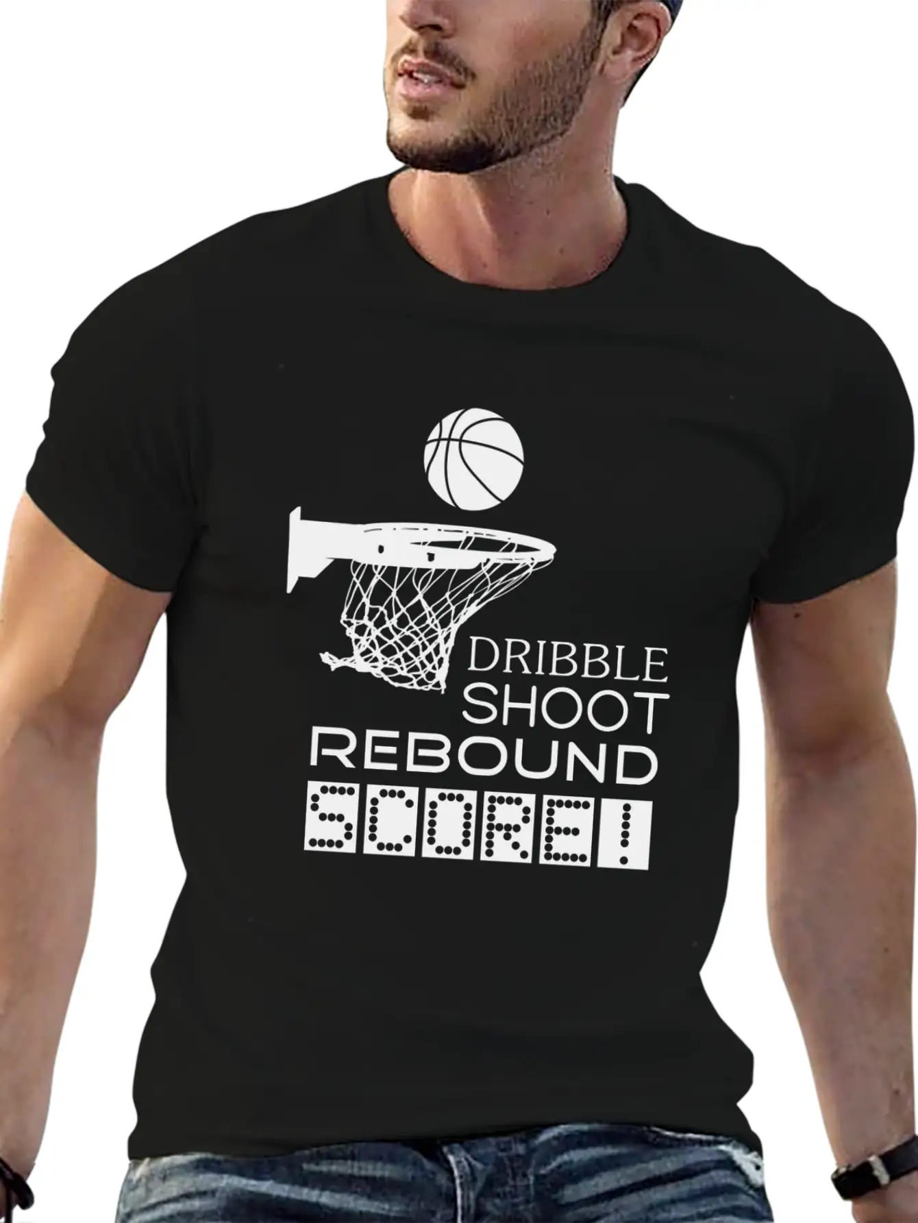 Score Comfortable Minimalist Graphic Tee – Summer Style Essential