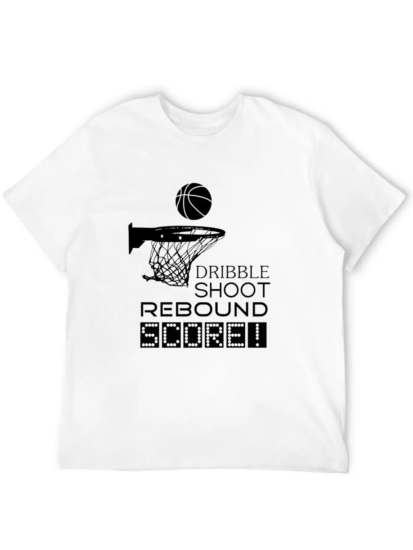Score Comfortable Minimalist Graphic Tee – Summer Style Essential