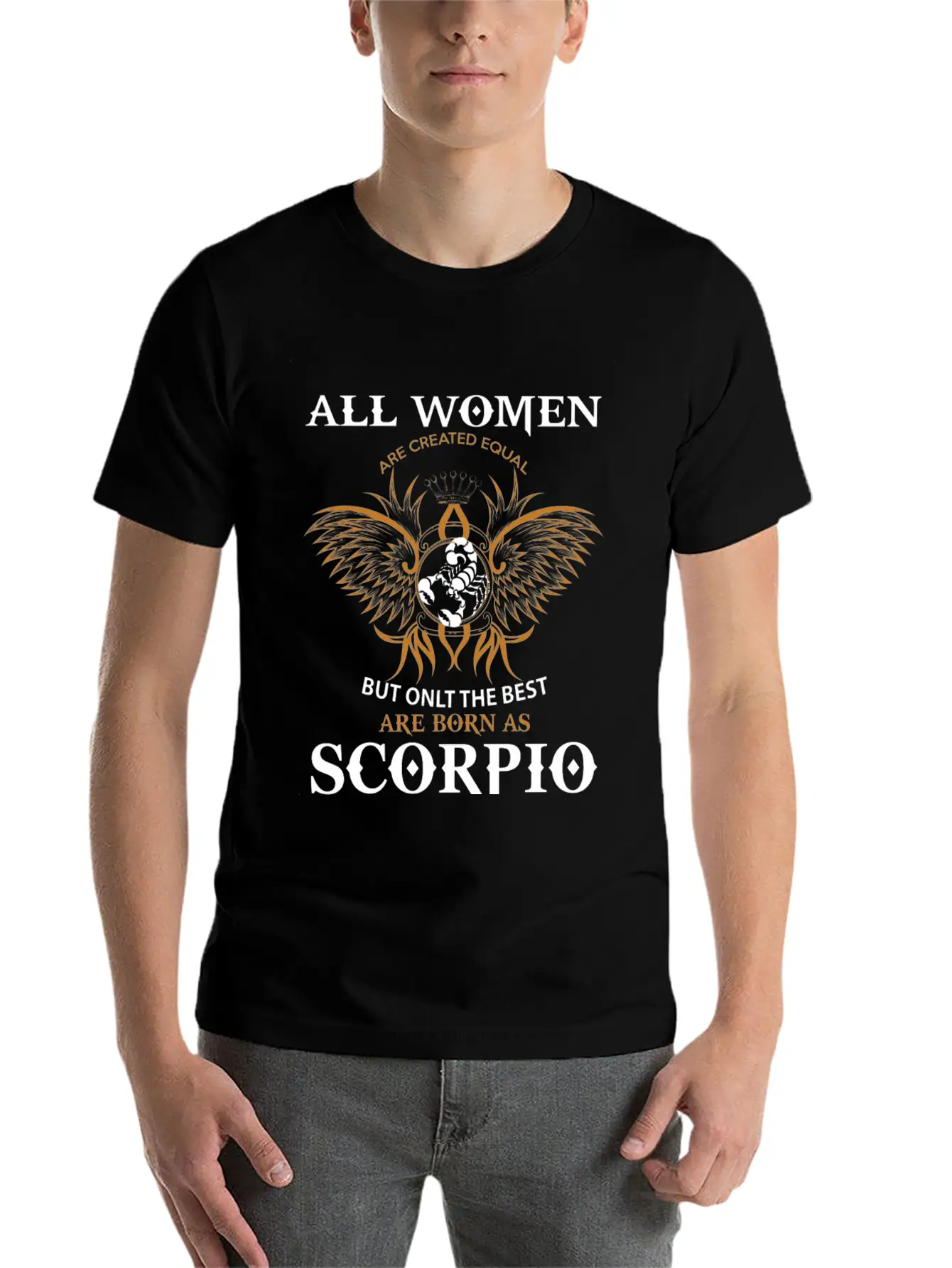 Scorpio Women Comfortable Minimalist Graphic Tee – Summer Style Essential