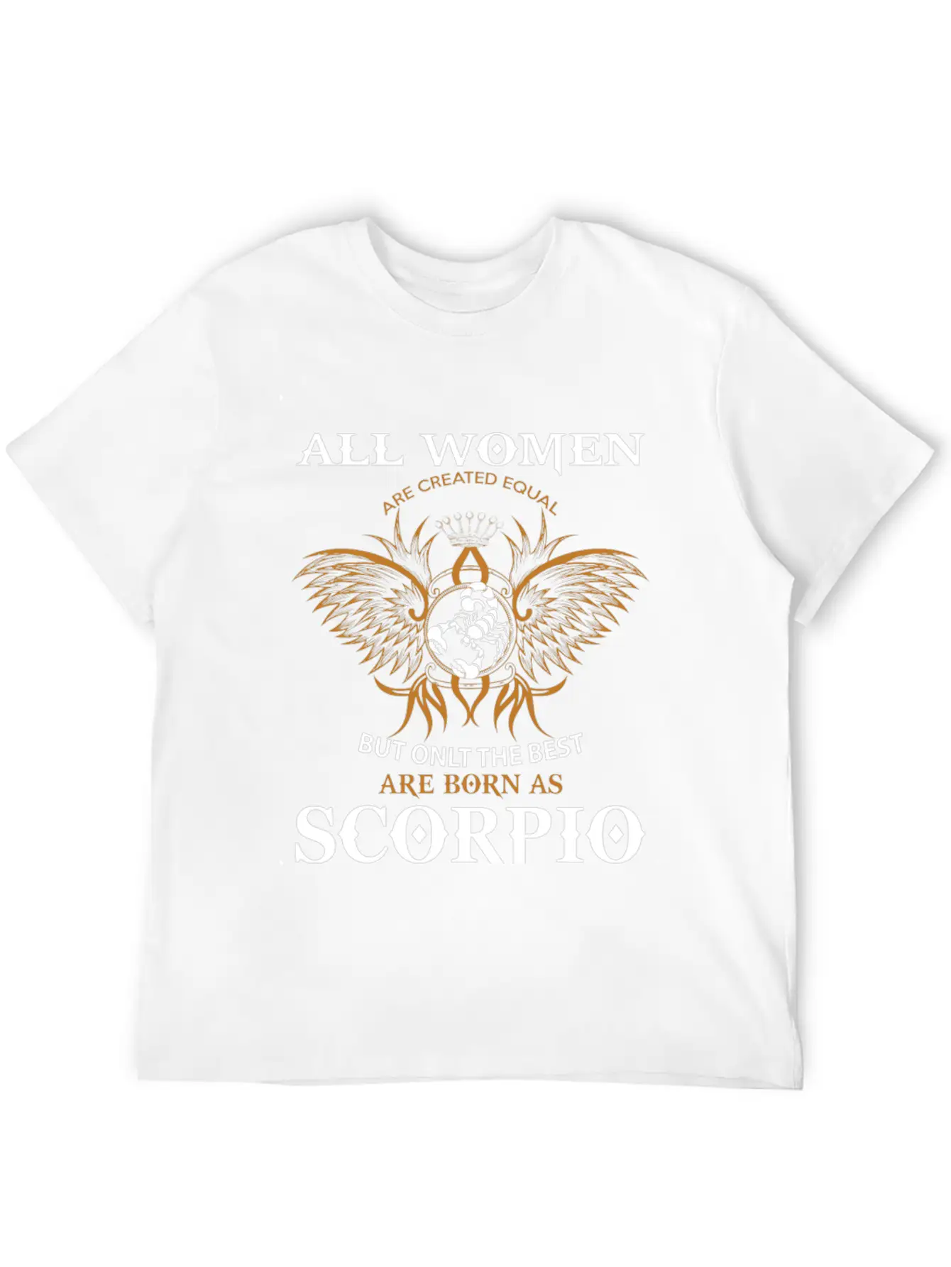 Scorpio Women Comfortable Minimalist Graphic Tee – Summer Style Essential