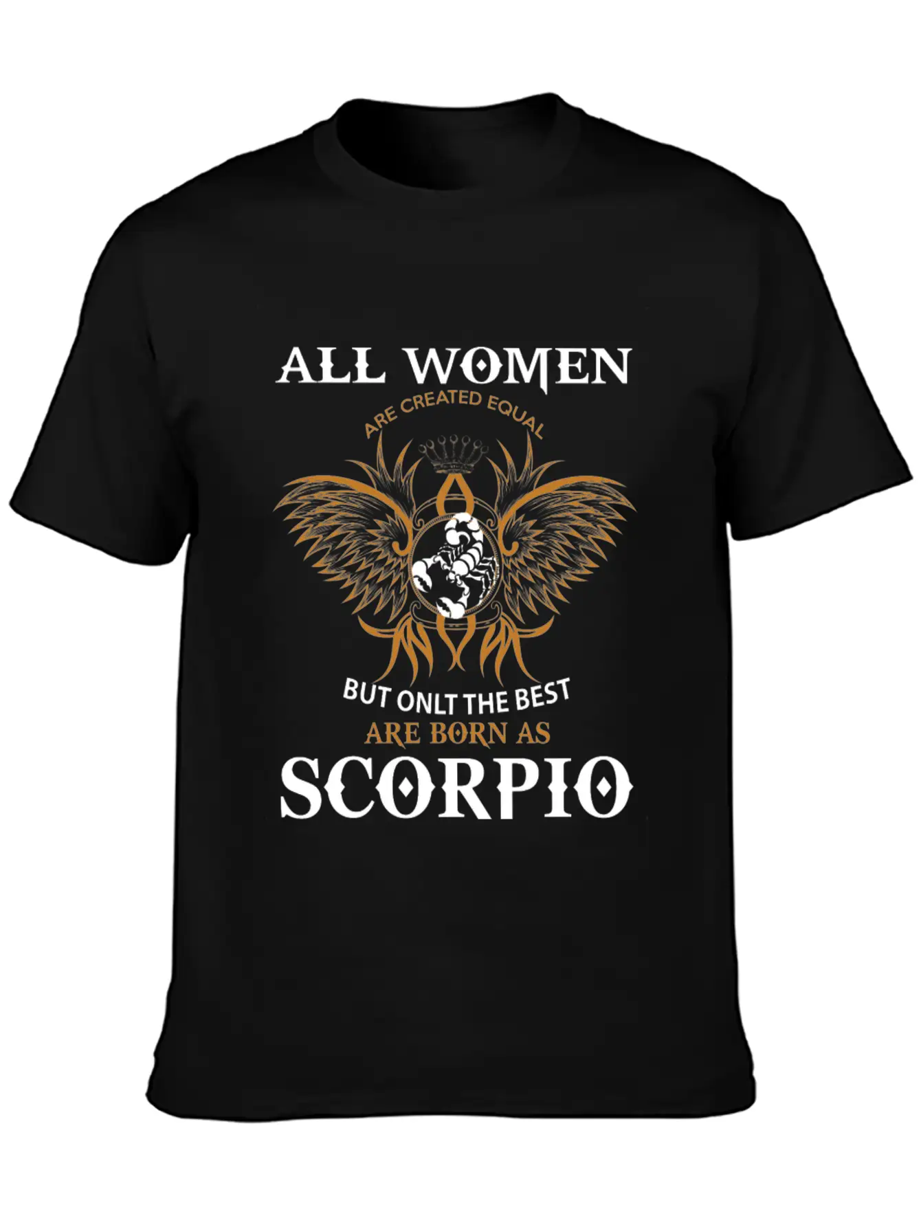 Scorpio Women Comfortable Minimalist Graphic Tee – Summer Style Essential