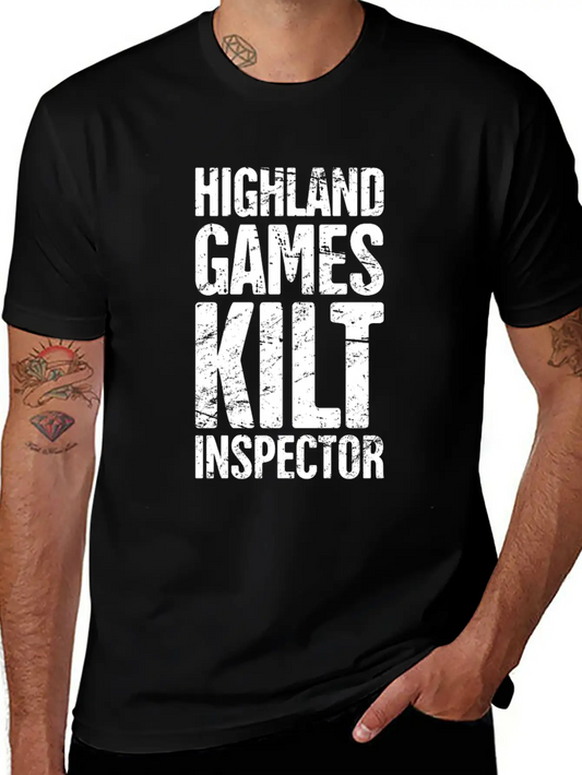 Scotland Highland Kilt Renaissance Festival Essential Unisex Summer Tee – Soft Cotton Casual Fit