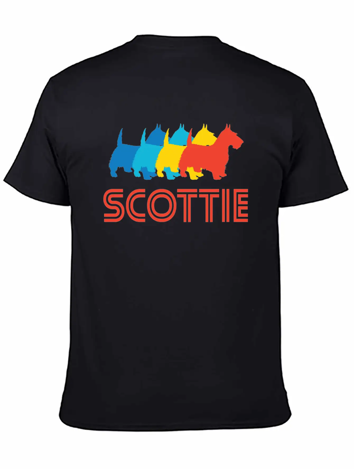 Scottie Pop Art Essential Unisex Summer Tee – Soft Cotton Casual Fit