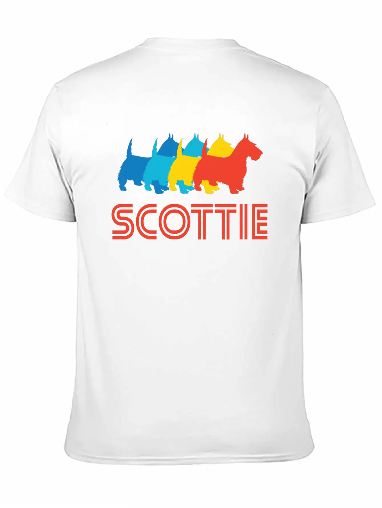 Scottie Pop Art Essential Unisex Summer Tee – Soft Cotton Casual Fit