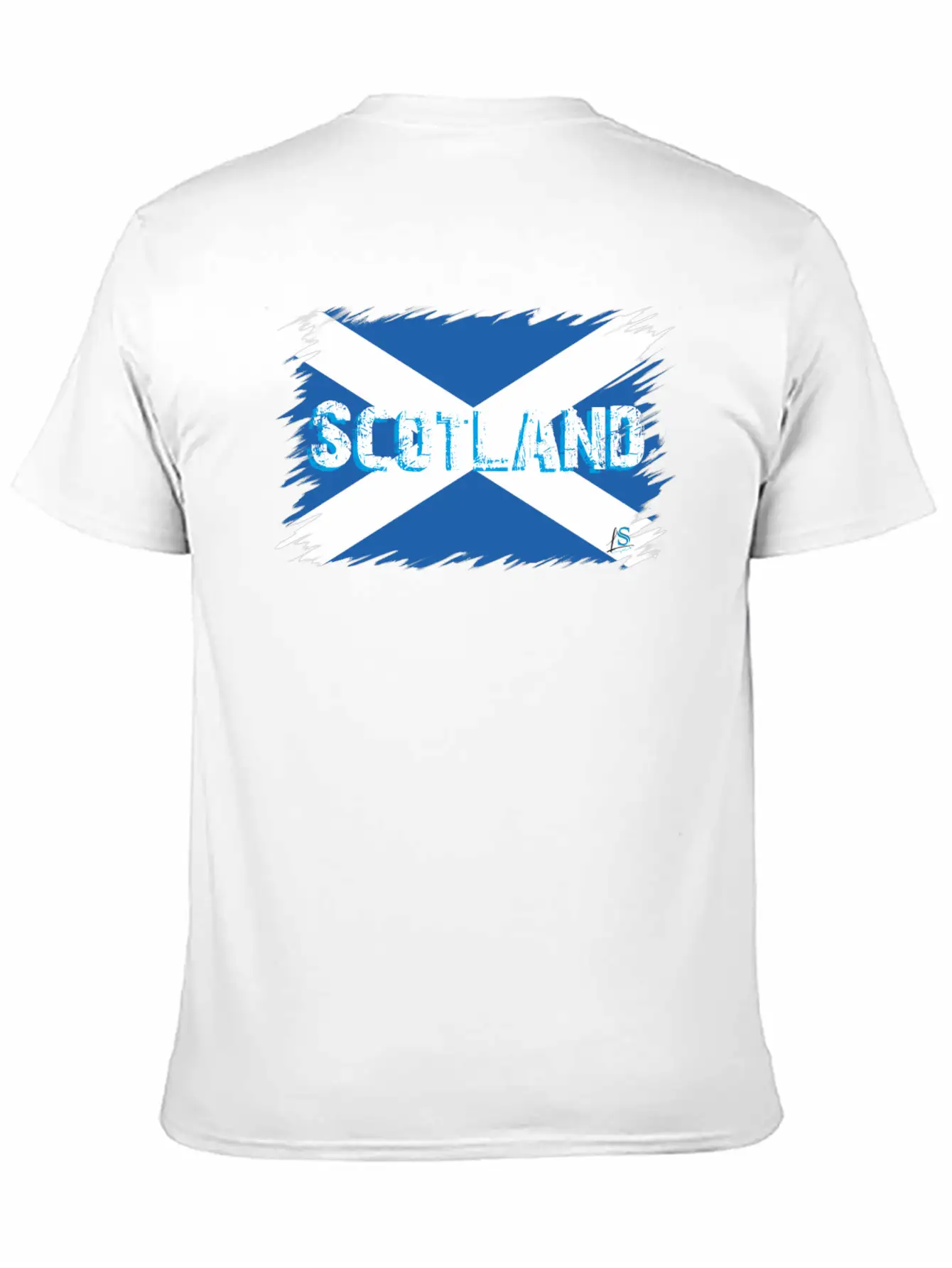 Scottish Flag 2 Timeless Short Sleeve Tee – Comfy And Minimalist Design