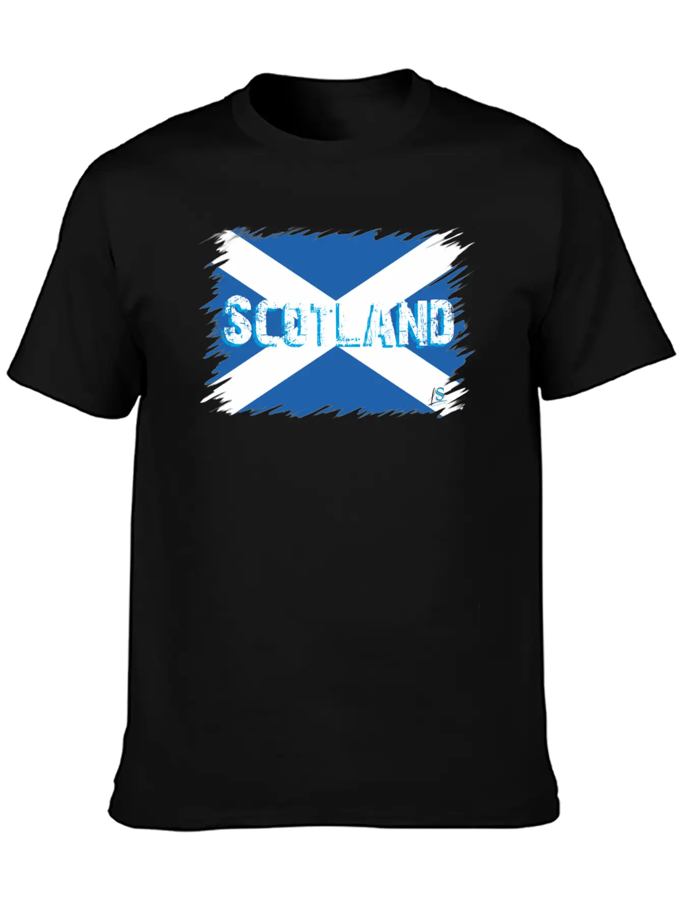 Scottish Flag 2 Timeless Short Sleeve Tee – Comfy And Minimalist Design