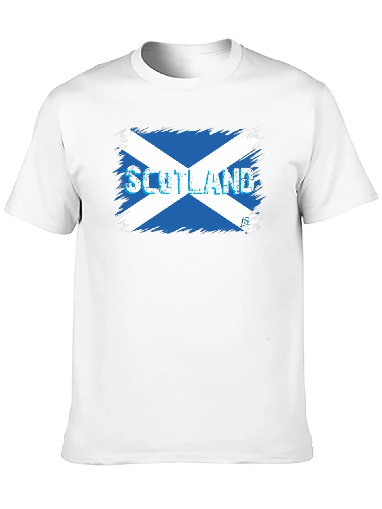 Scottish Flag 2 Timeless Short Sleeve Tee – Comfy And Minimalist Design