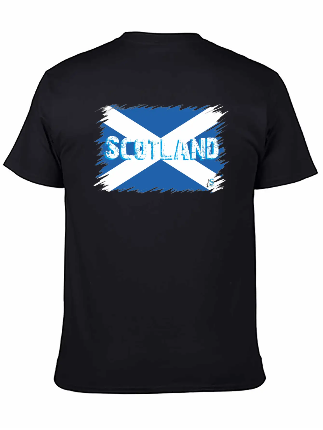 Scottish Flag 2 Timeless Short Sleeve Tee – Comfy And Minimalist Design