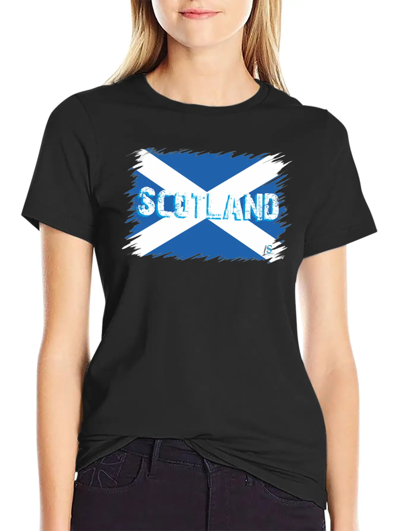 Scottish Flag 2 Timeless Short Sleeve Tee – Comfy And Minimalist Design