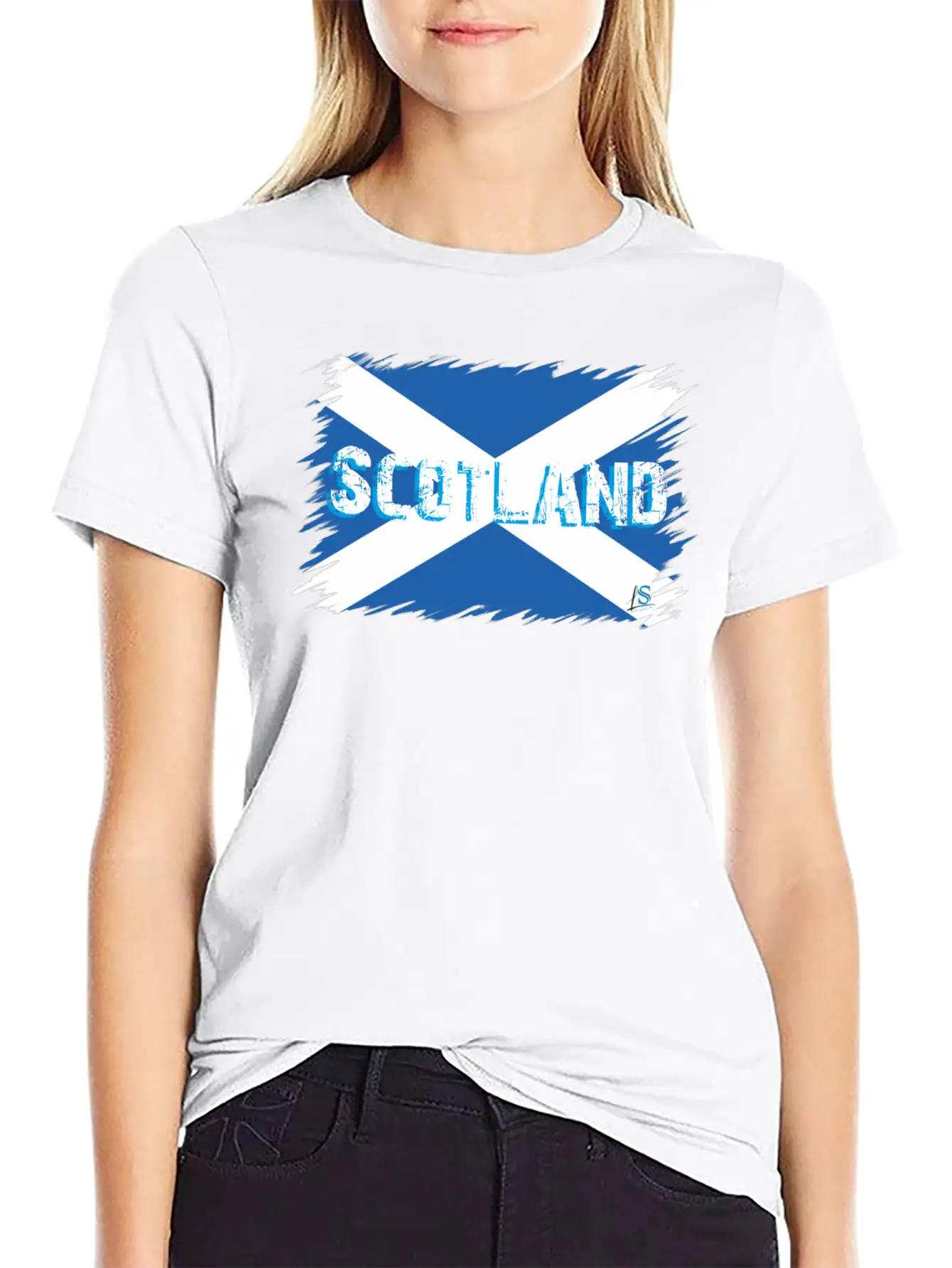 Scottish Flag 2 Timeless Short Sleeve Tee – Comfy And Minimalist Design