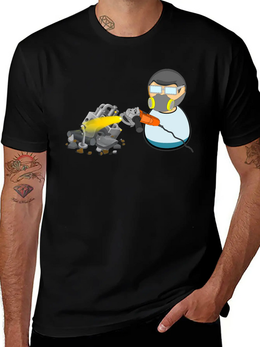 Scrapyard Worker Stylish Everyday T-Shirt – Unisex Basic Cotton Tee