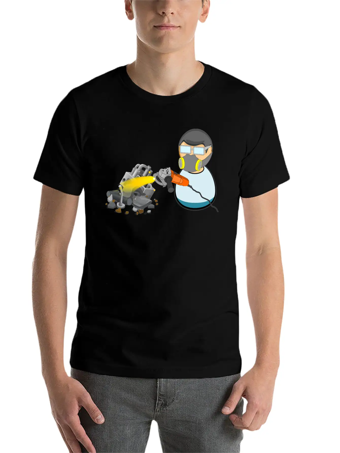 Scrapyard Worker Stylish Everyday T-Shirt – Unisex Basic Cotton Tee