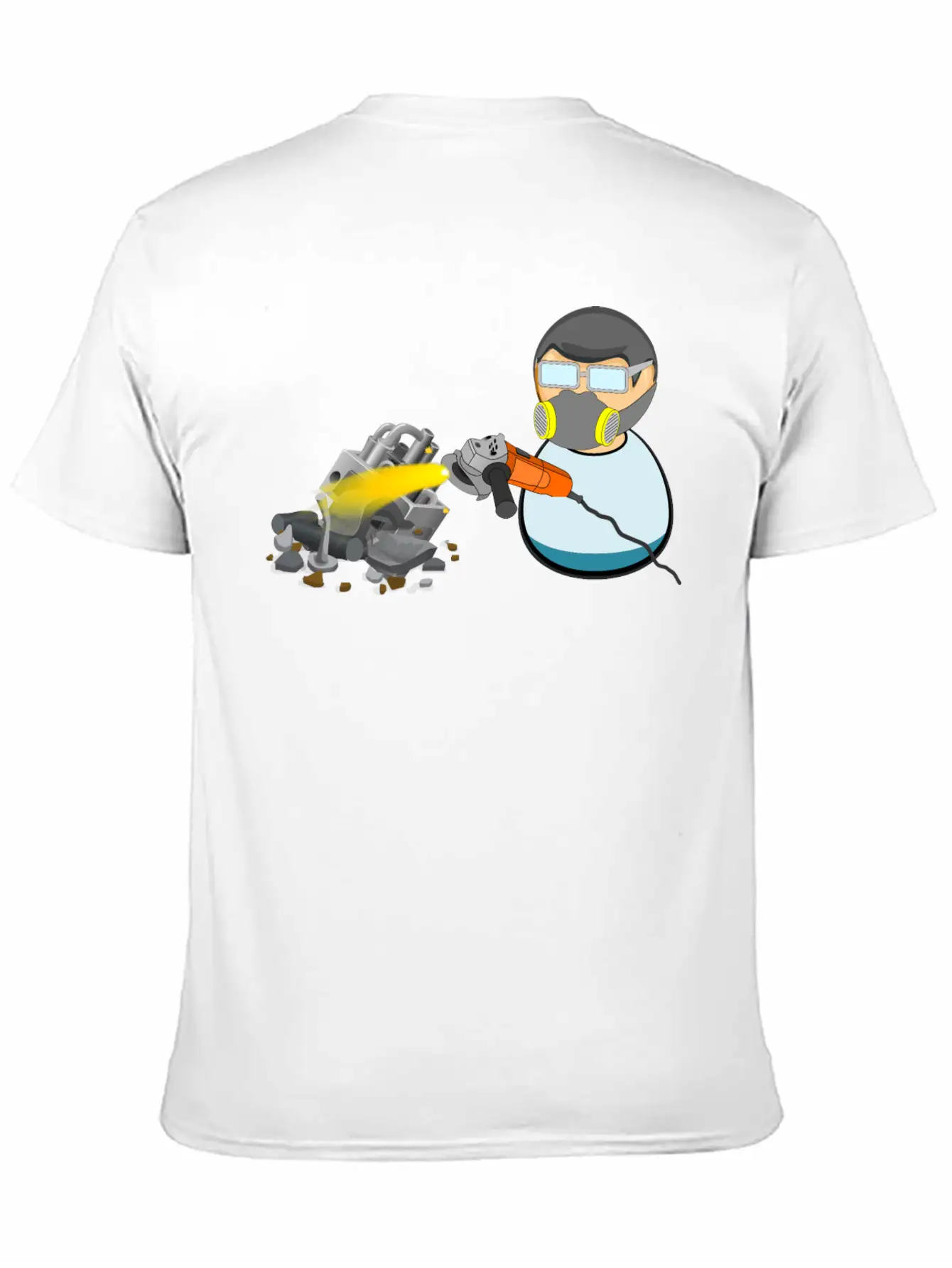 Scrapyard Worker Stylish Everyday T-Shirt – Unisex Basic Cotton Tee