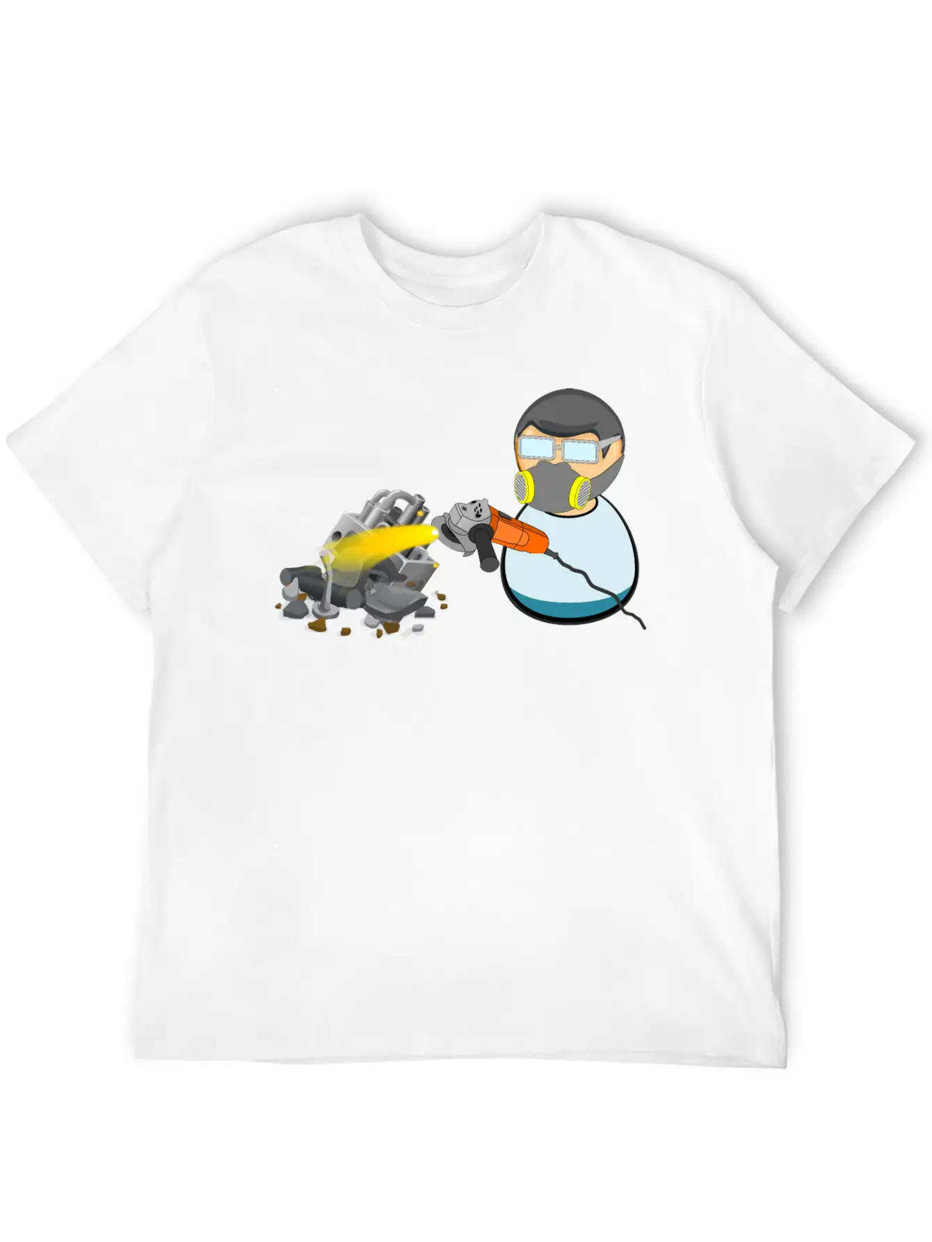 Scrapyard Worker Stylish Everyday T-Shirt – Unisex Basic Cotton Tee