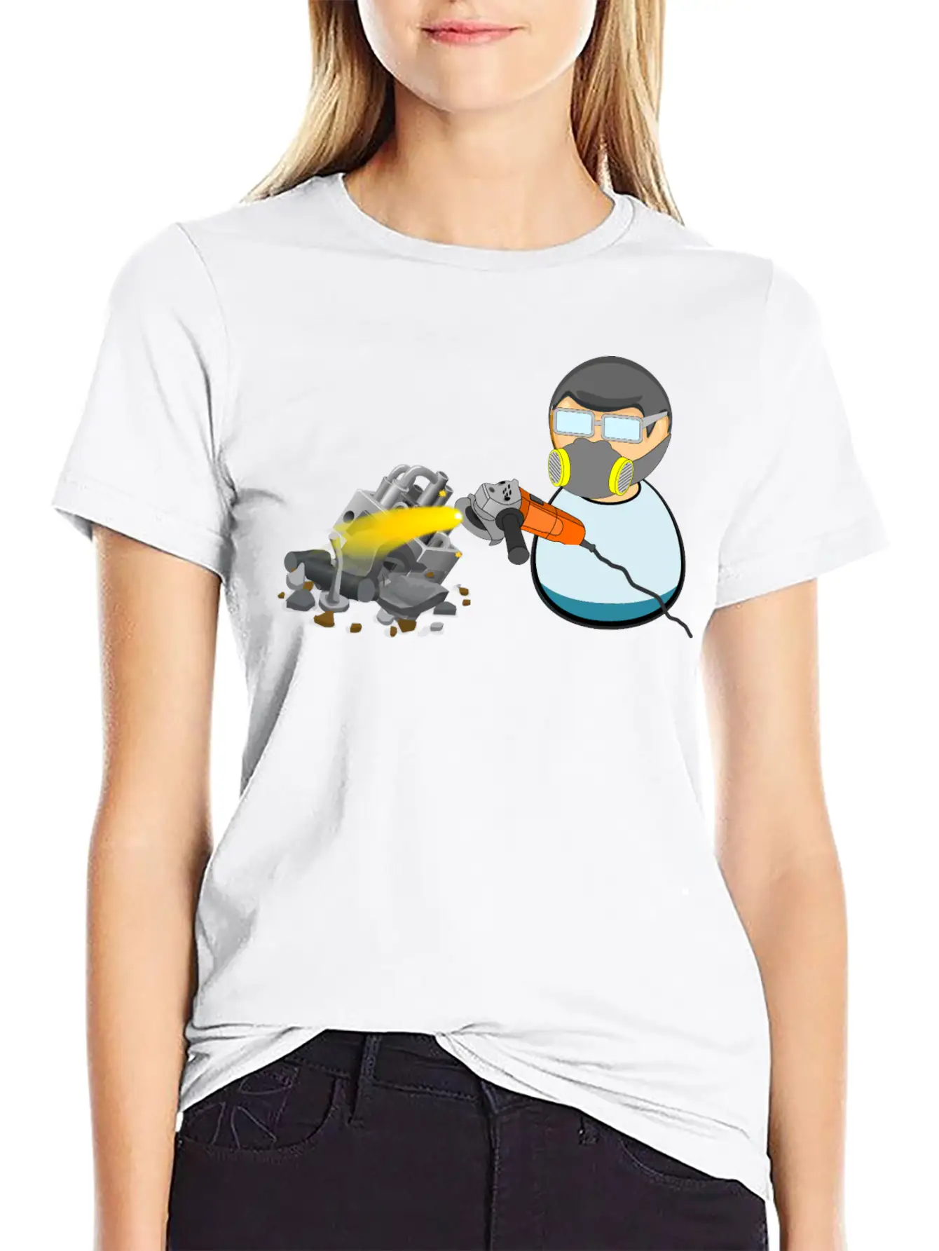 Scrapyard Worker Stylish Everyday T-Shirt – Unisex Basic Cotton Tee