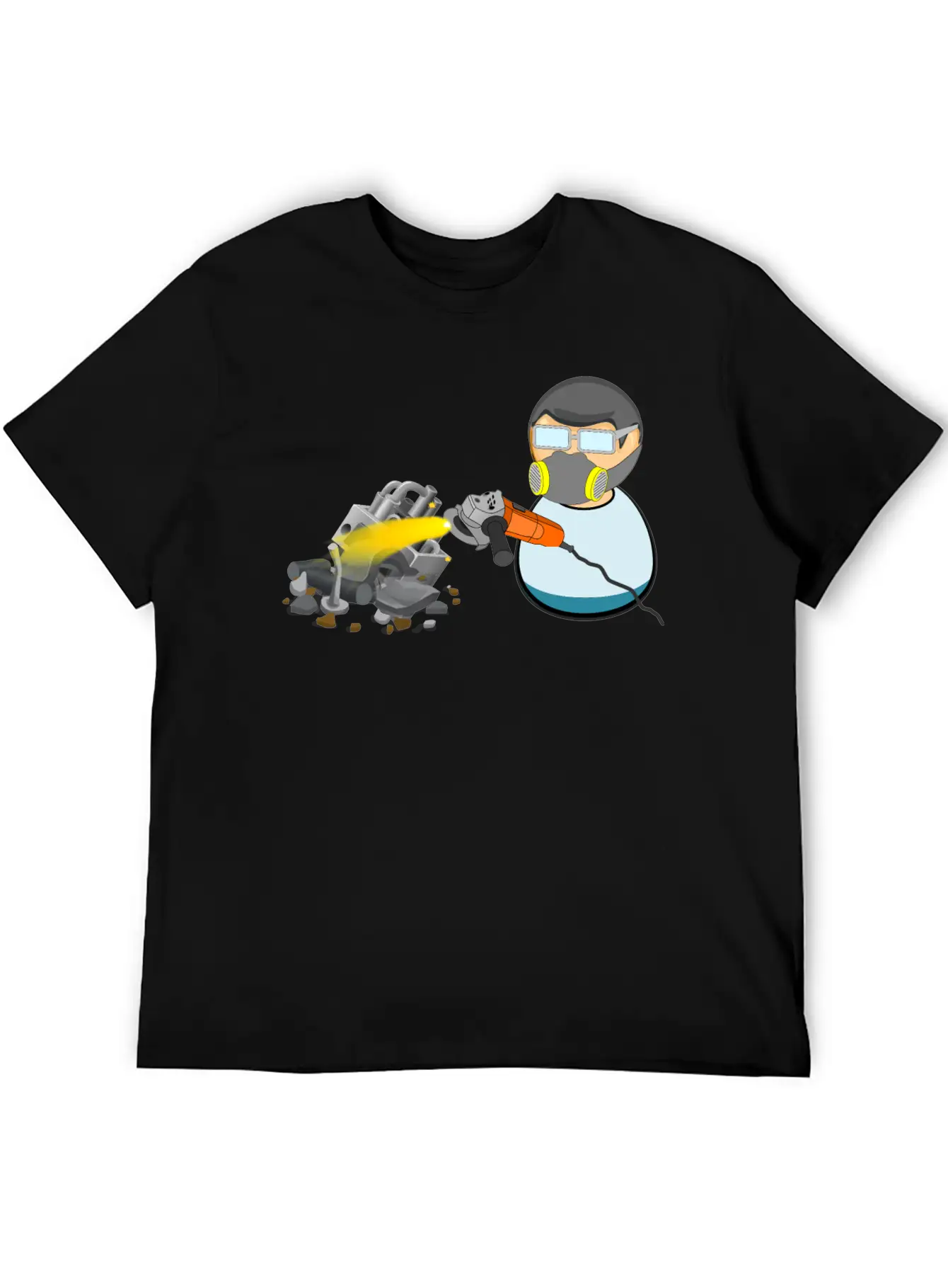 Scrapyard Worker Stylish Everyday T-Shirt – Unisex Basic Cotton Tee