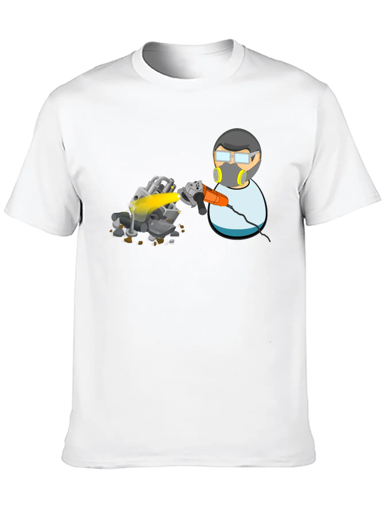 Scrapyard Worker Stylish Everyday T-Shirt – Unisex Basic Cotton Tee