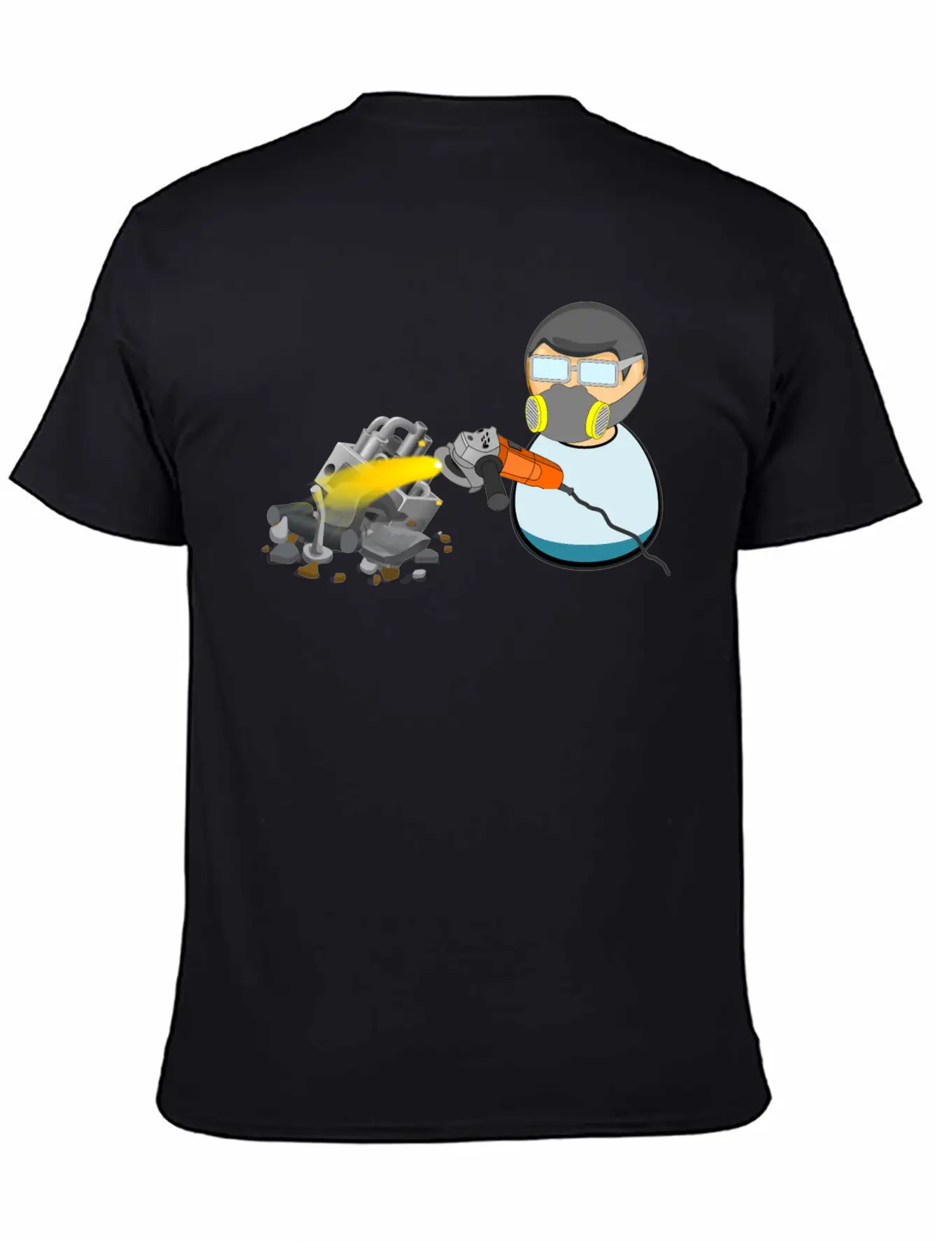 Scrapyard Worker Stylish Everyday T-Shirt – Unisex Basic Cotton Tee