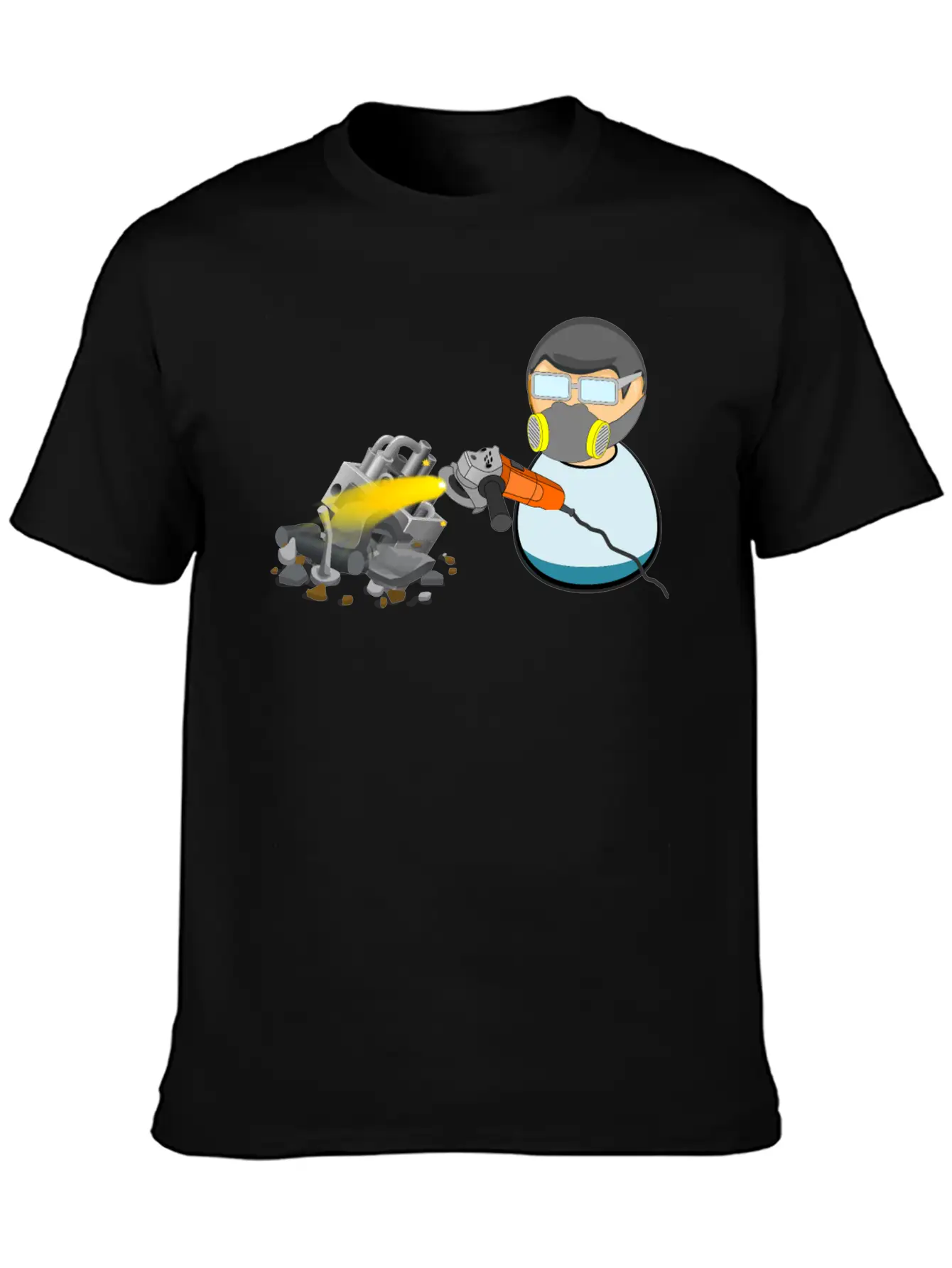 Scrapyard Worker Stylish Everyday T-Shirt – Unisex Basic Cotton Tee