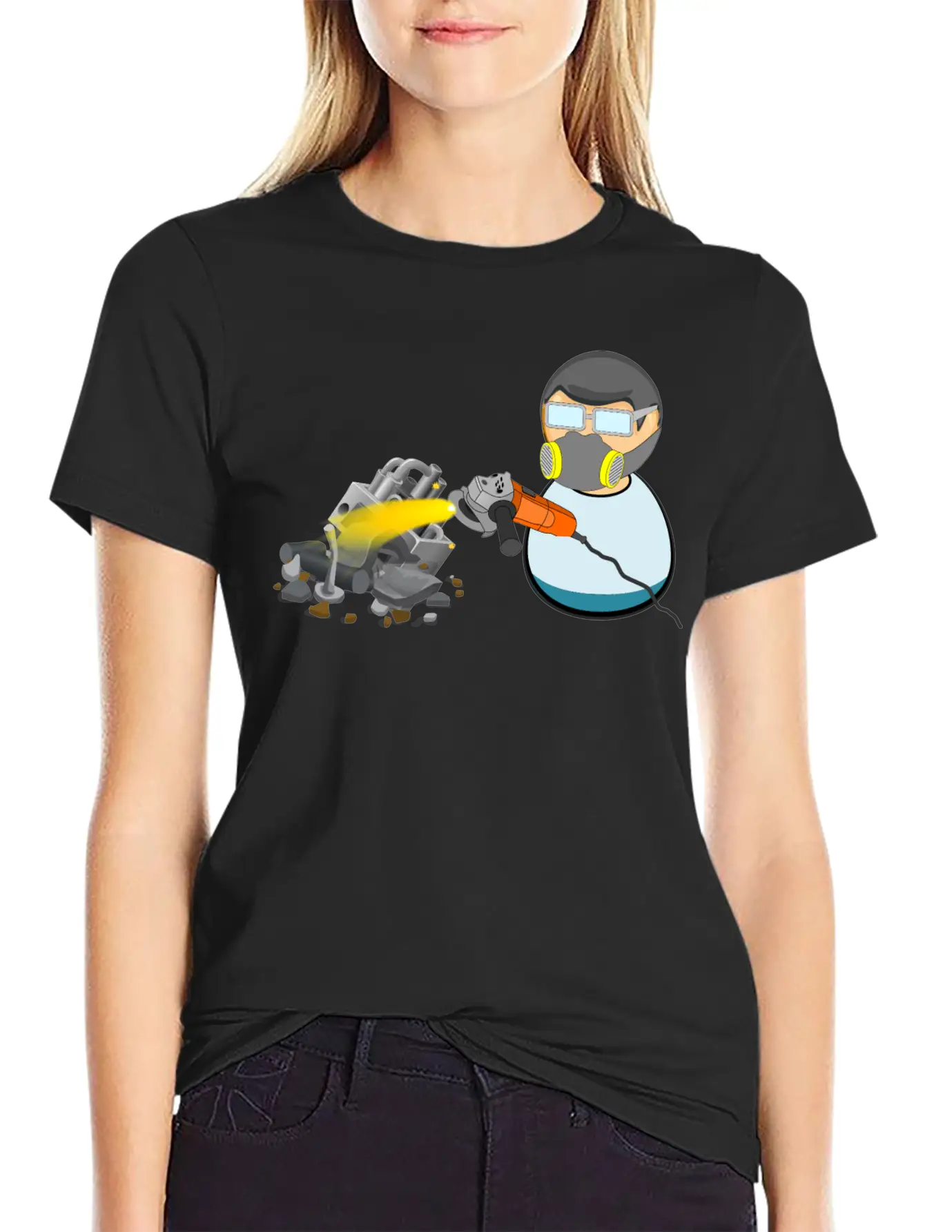 Scrapyard Worker Stylish Everyday T-Shirt – Unisex Basic Cotton Tee