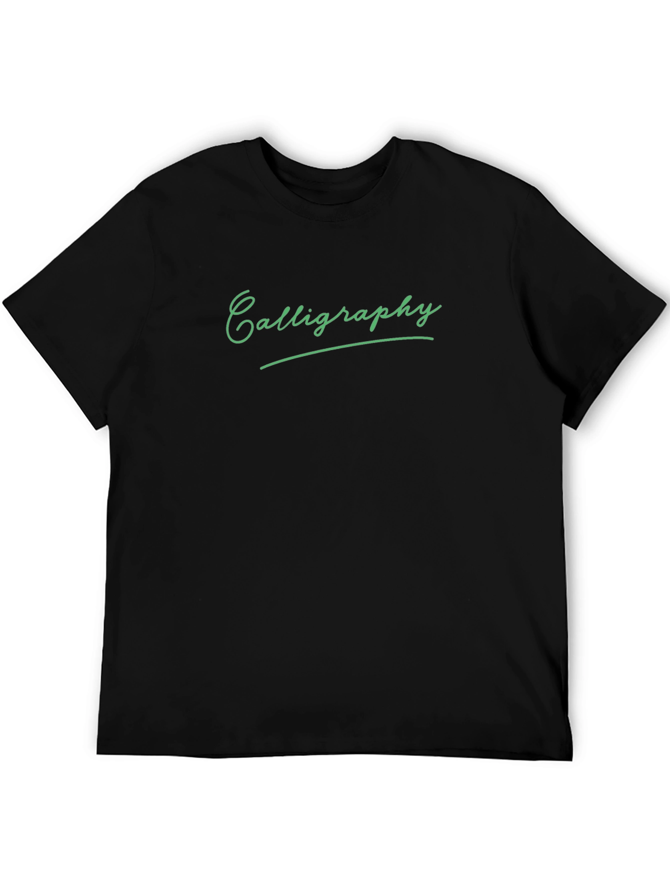 Calligraphy Black T-Shirt