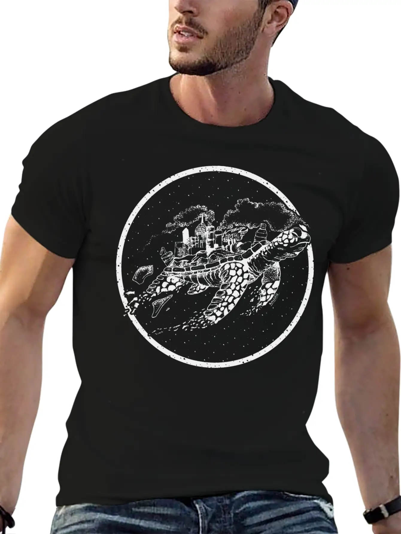 Sea Turtle Protect Turtles And Ocean And Tortoise Basic Graphic T-Shirt – Daily Comfort In Soft Cotton