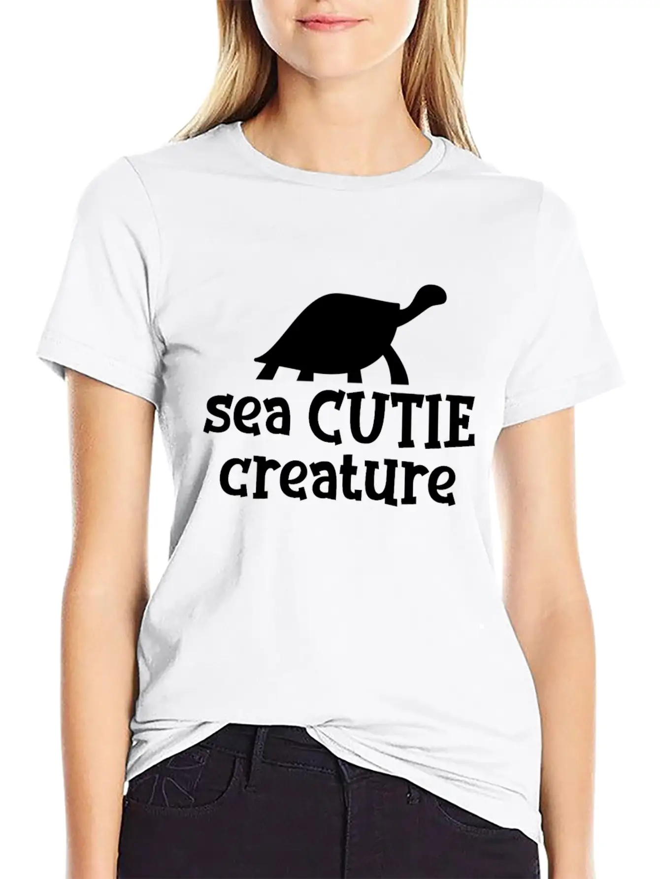 Sea Turtle Unisex Short Sleeve Soft Cotton T-Shirt – Casual Everyday Wear