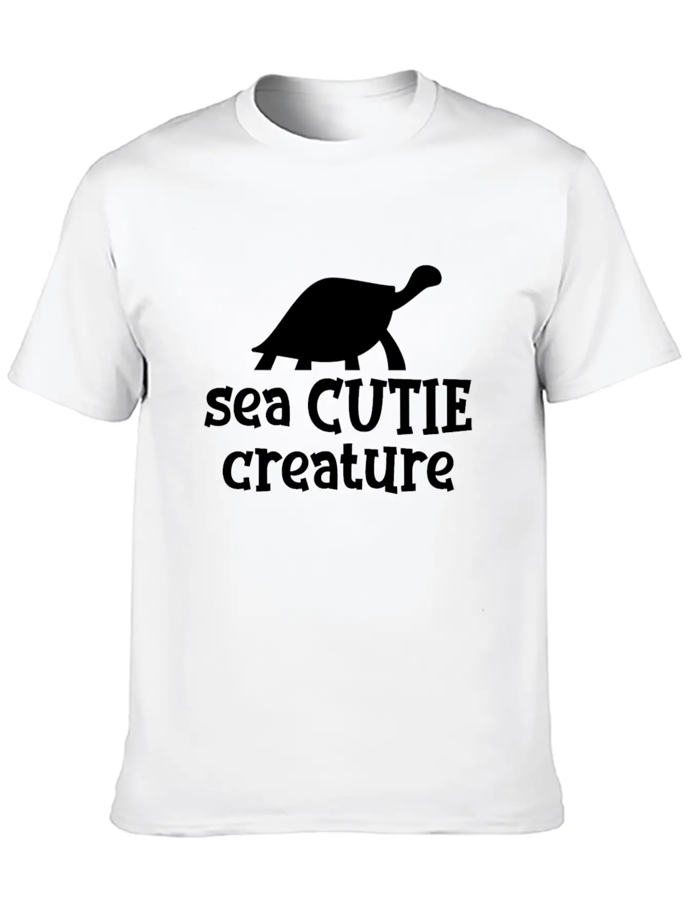 Sea Turtle Unisex Short Sleeve Soft Cotton T-Shirt – Casual Everyday Wear