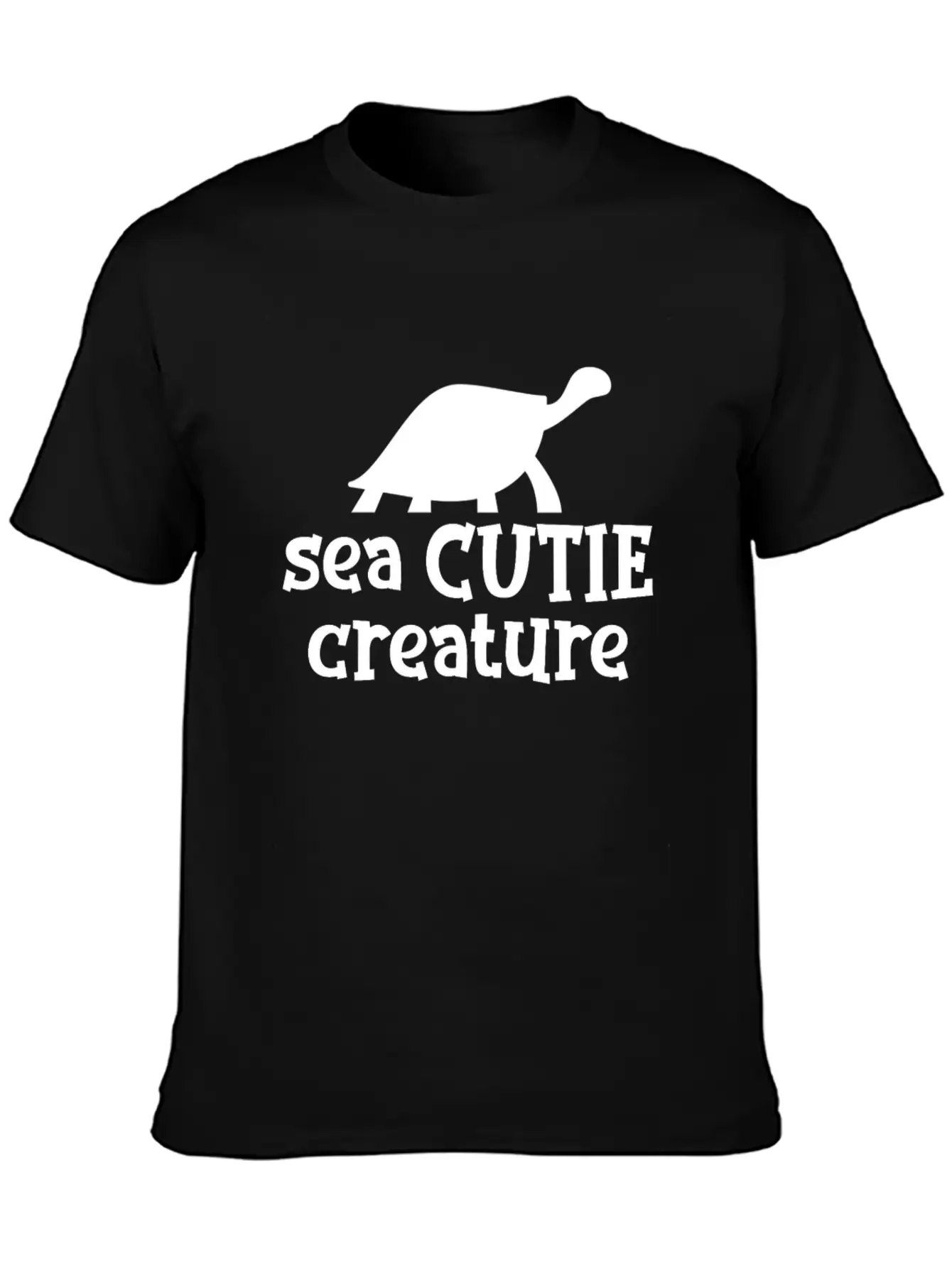 Sea Turtle Unisex Short Sleeve Soft Cotton T-Shirt – Casual Everyday Wear
