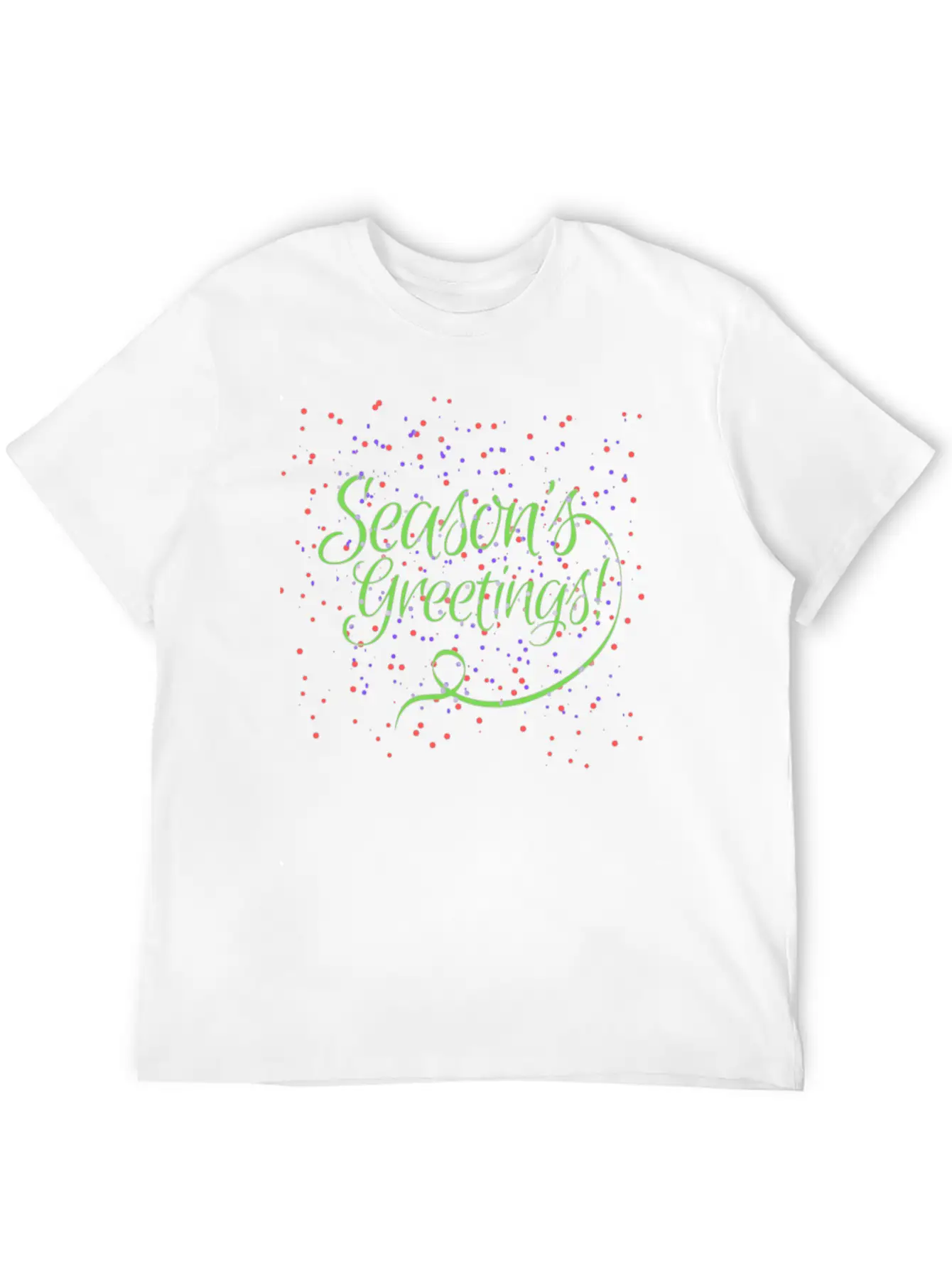 Seasons Greetings Essential Unisex Summer Tee – Soft Cotton Casual Fit