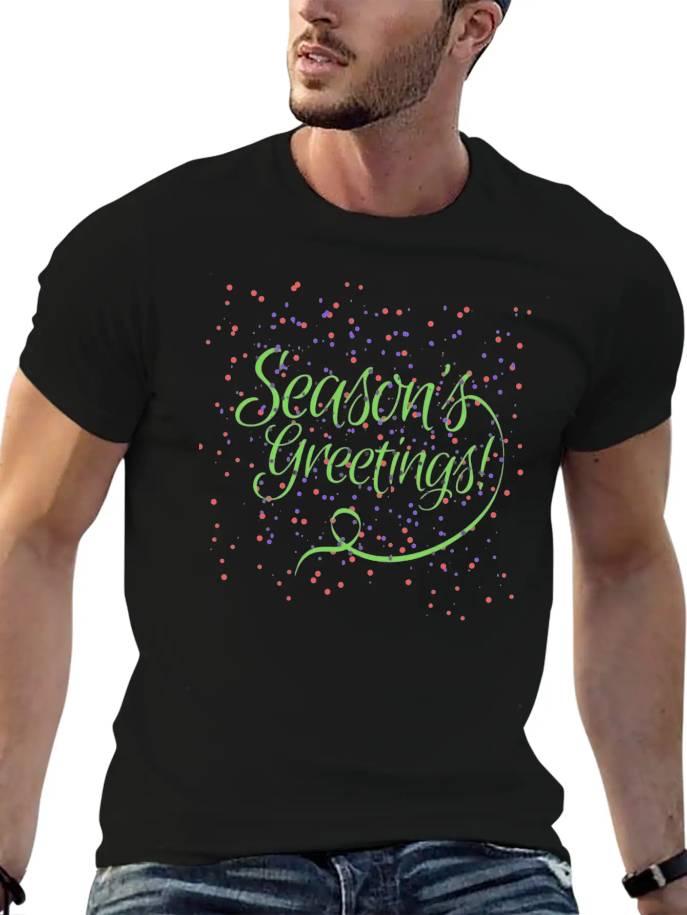 Seasons Greetings Essential Unisex Summer Tee – Soft Cotton Casual Fit