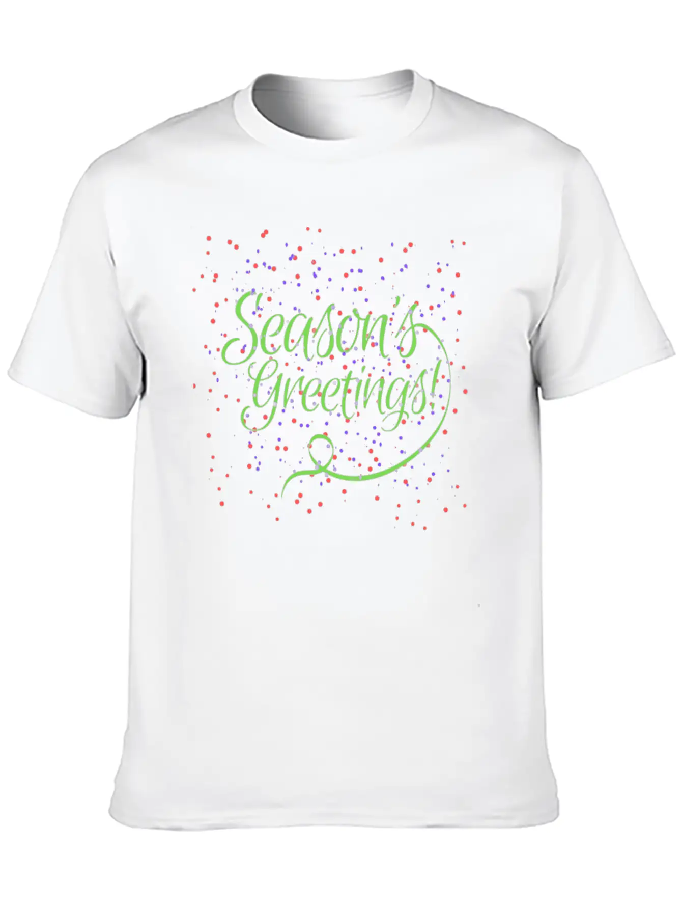 Seasons Greetings Essential Unisex Summer Tee – Soft Cotton Casual Fit