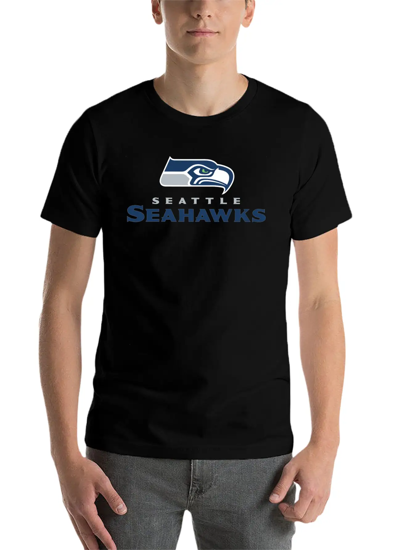 SeattleSeahawks Basic Graphic T-Shirt – Daily Comfort In Soft Cotton