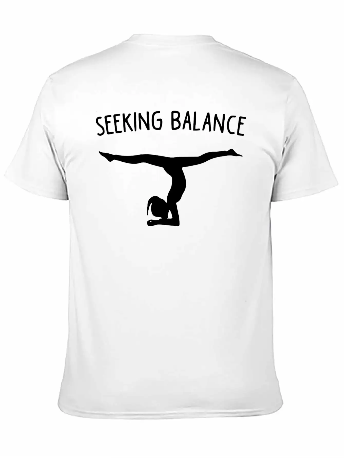 Seeking Balance Unisex Short Sleeve Soft Cotton T-Shirt – Casual Everyday Wear