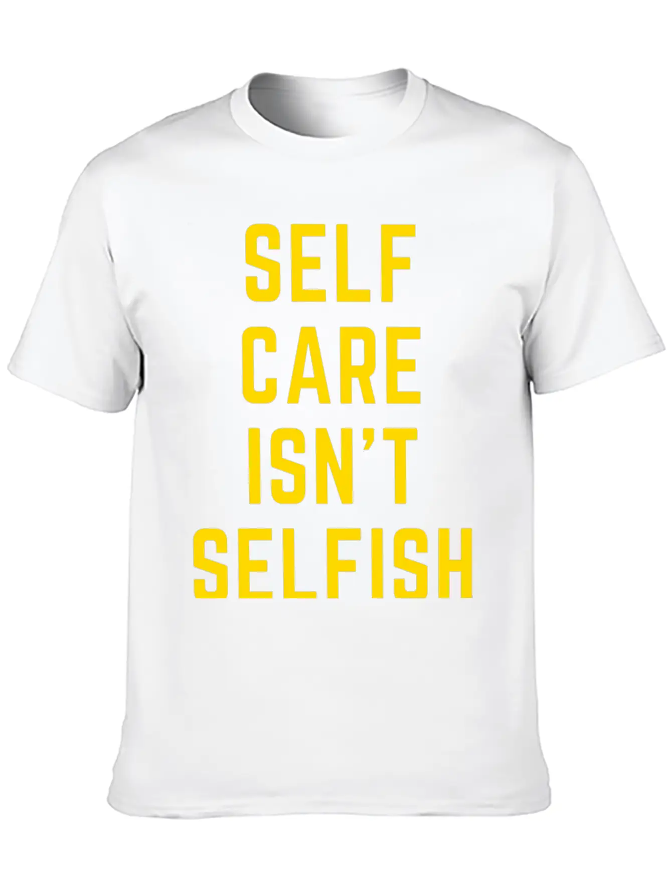 Self Care Essential Unisex Summer Tee – Soft Cotton Casual Fit