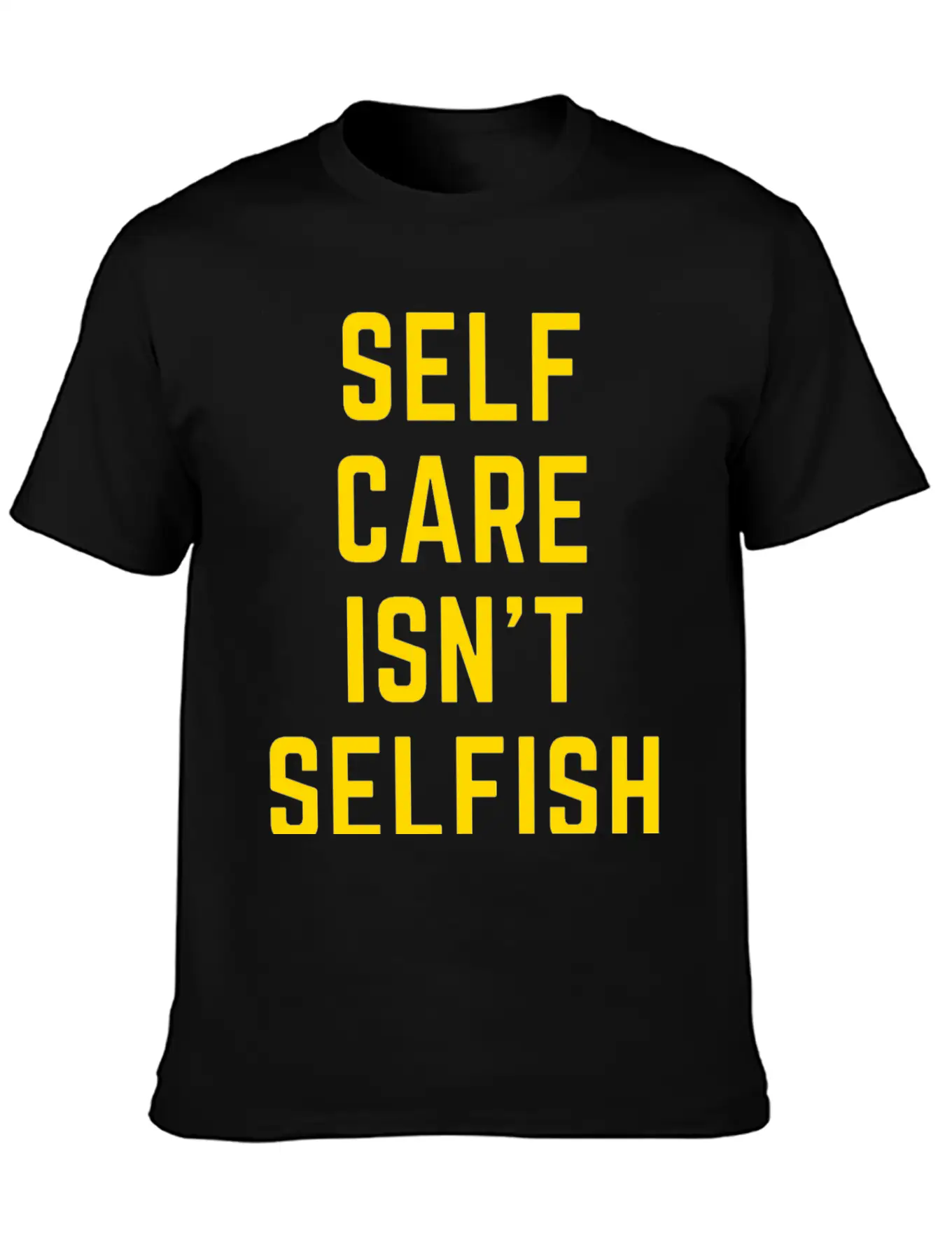 Self Care Essential Unisex Summer Tee – Soft Cotton Casual Fit