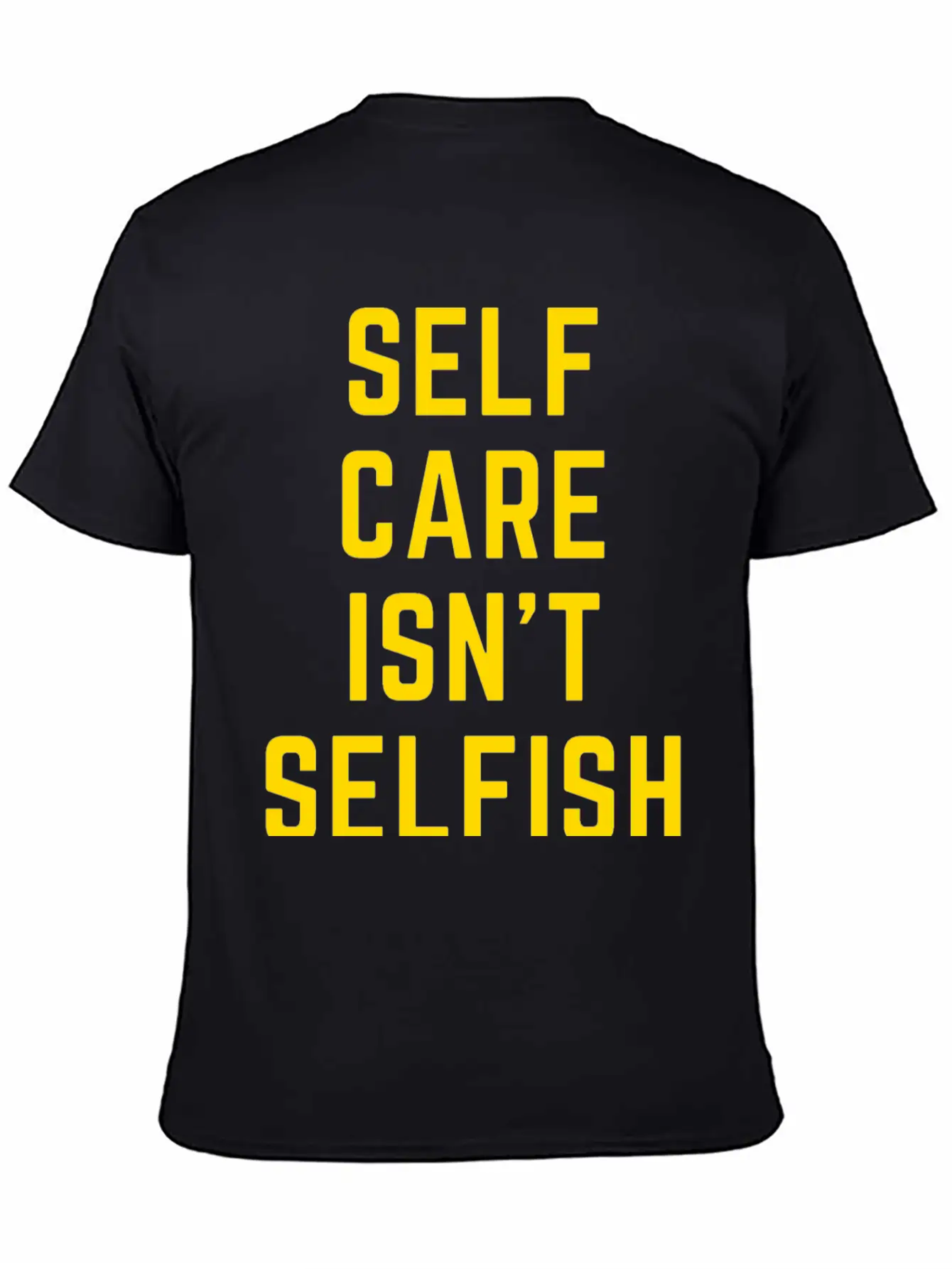 Self Care Essential Unisex Summer Tee – Soft Cotton Casual Fit