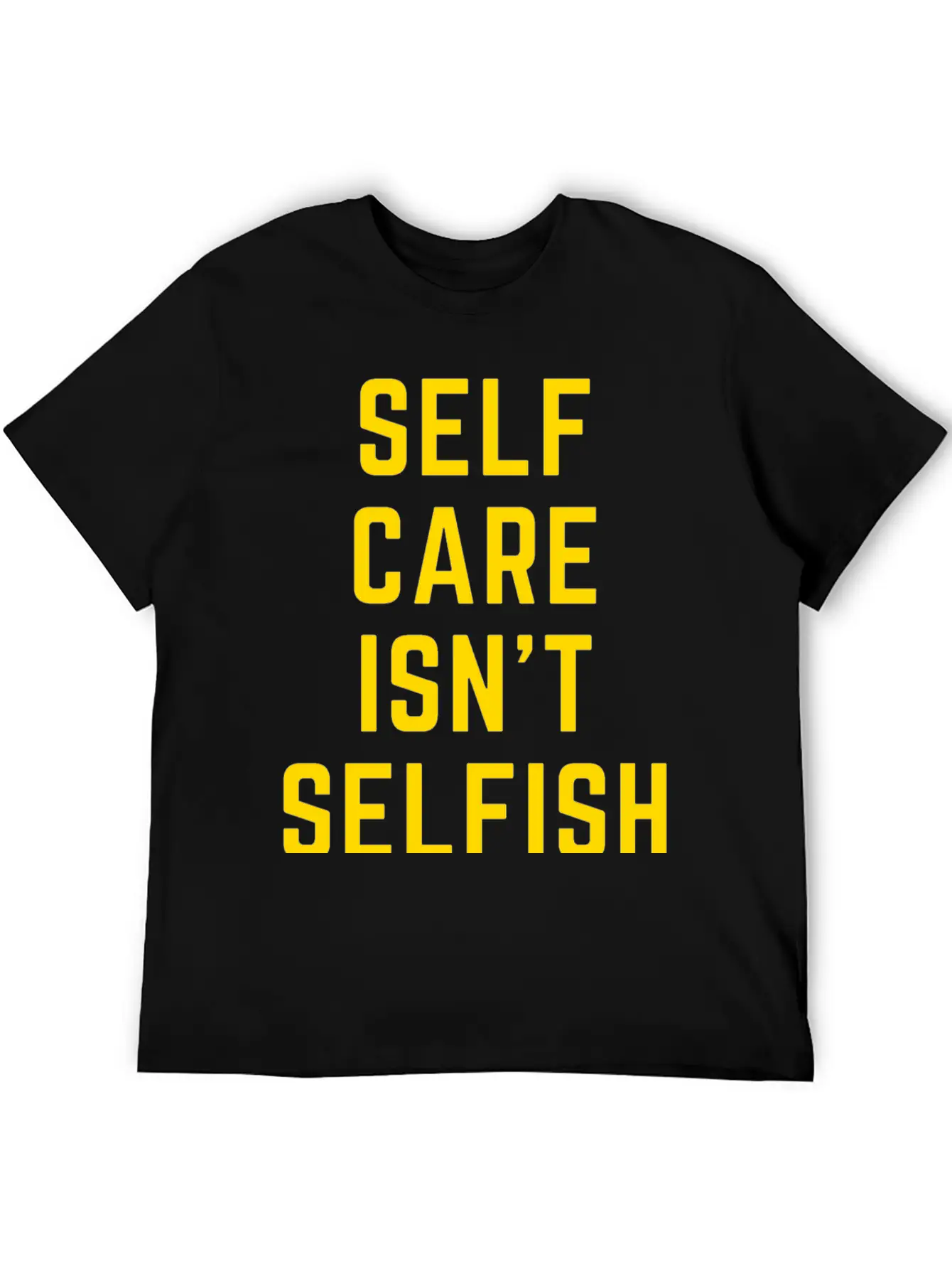 Self Care Essential Unisex Summer Tee – Soft Cotton Casual Fit