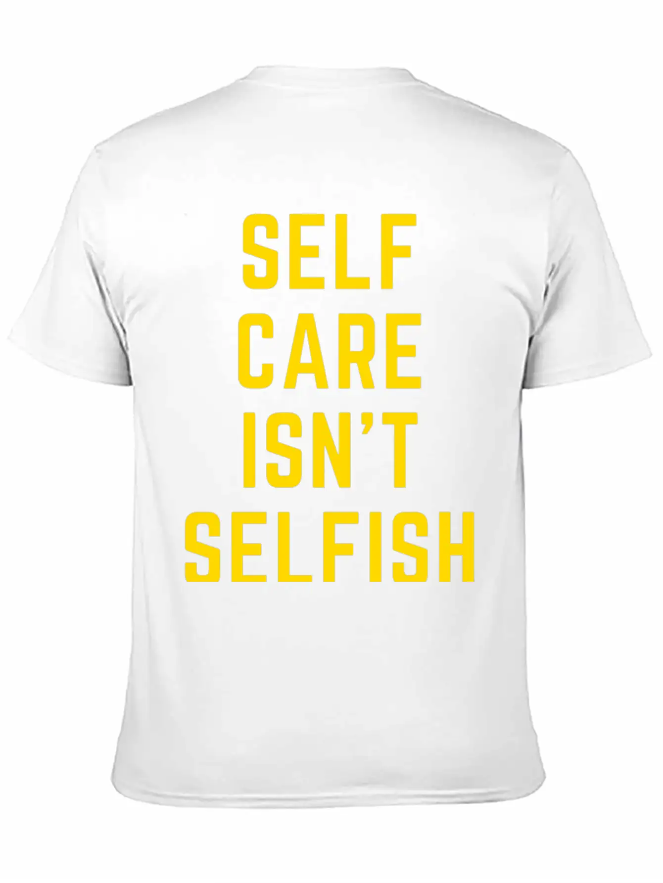 Self Care Essential Unisex Summer Tee – Soft Cotton Casual Fit