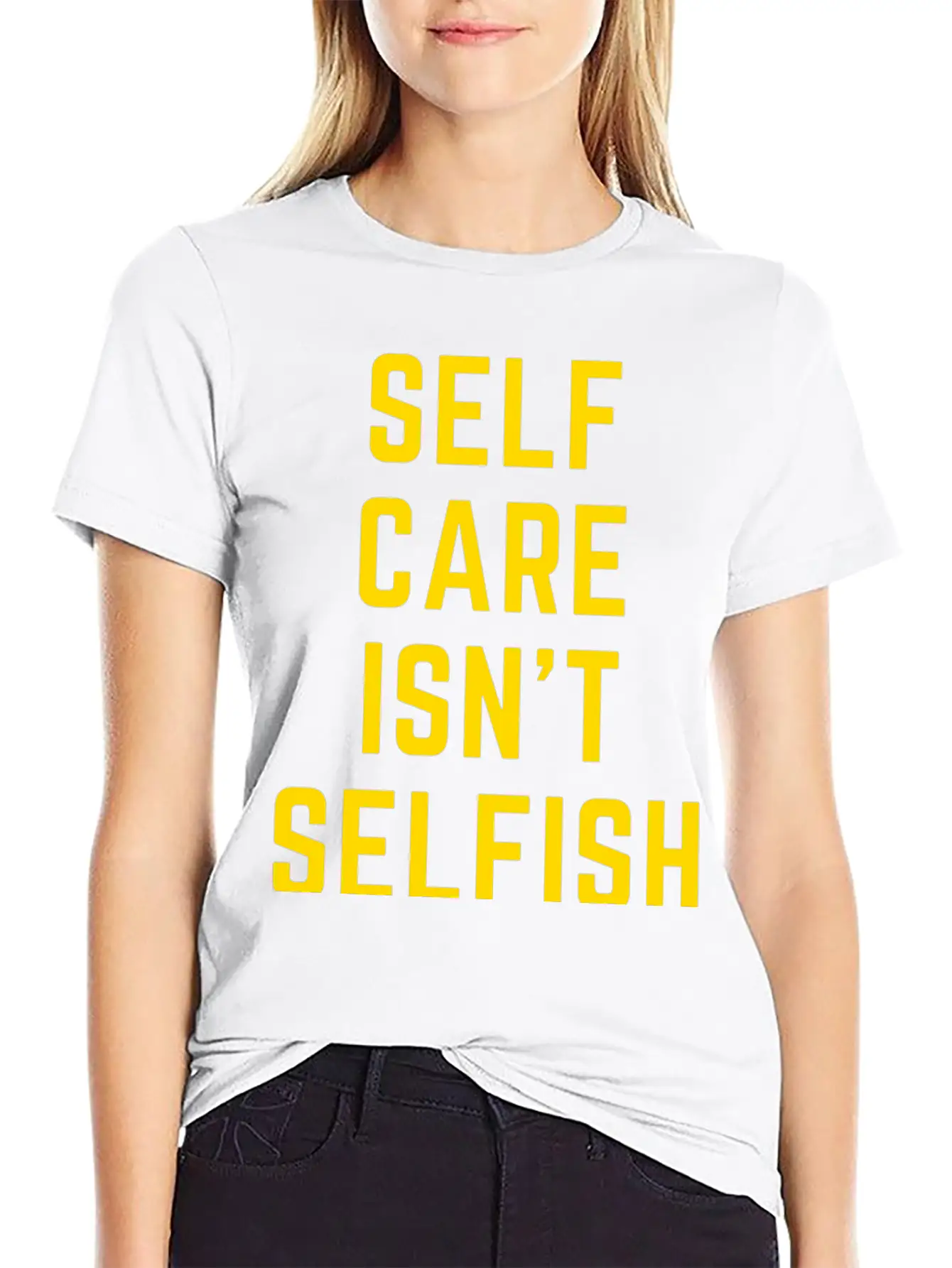Self Care Essential Unisex Summer Tee – Soft Cotton Casual Fit
