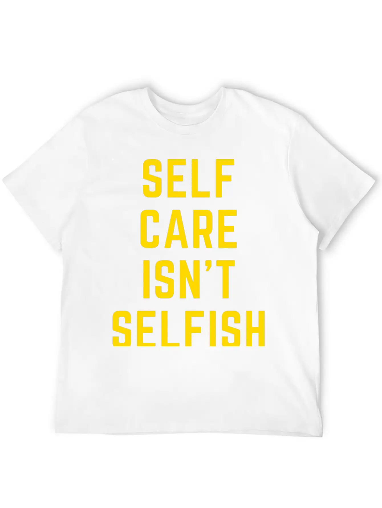Self Care Essential Unisex Summer Tee – Soft Cotton Casual Fit