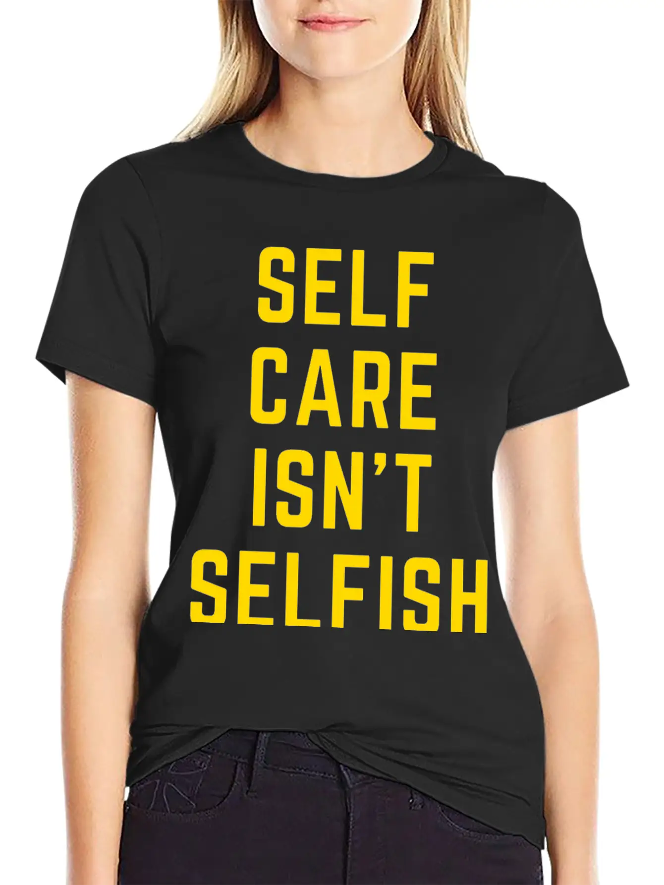 Self Care Essential Unisex Summer Tee – Soft Cotton Casual Fit