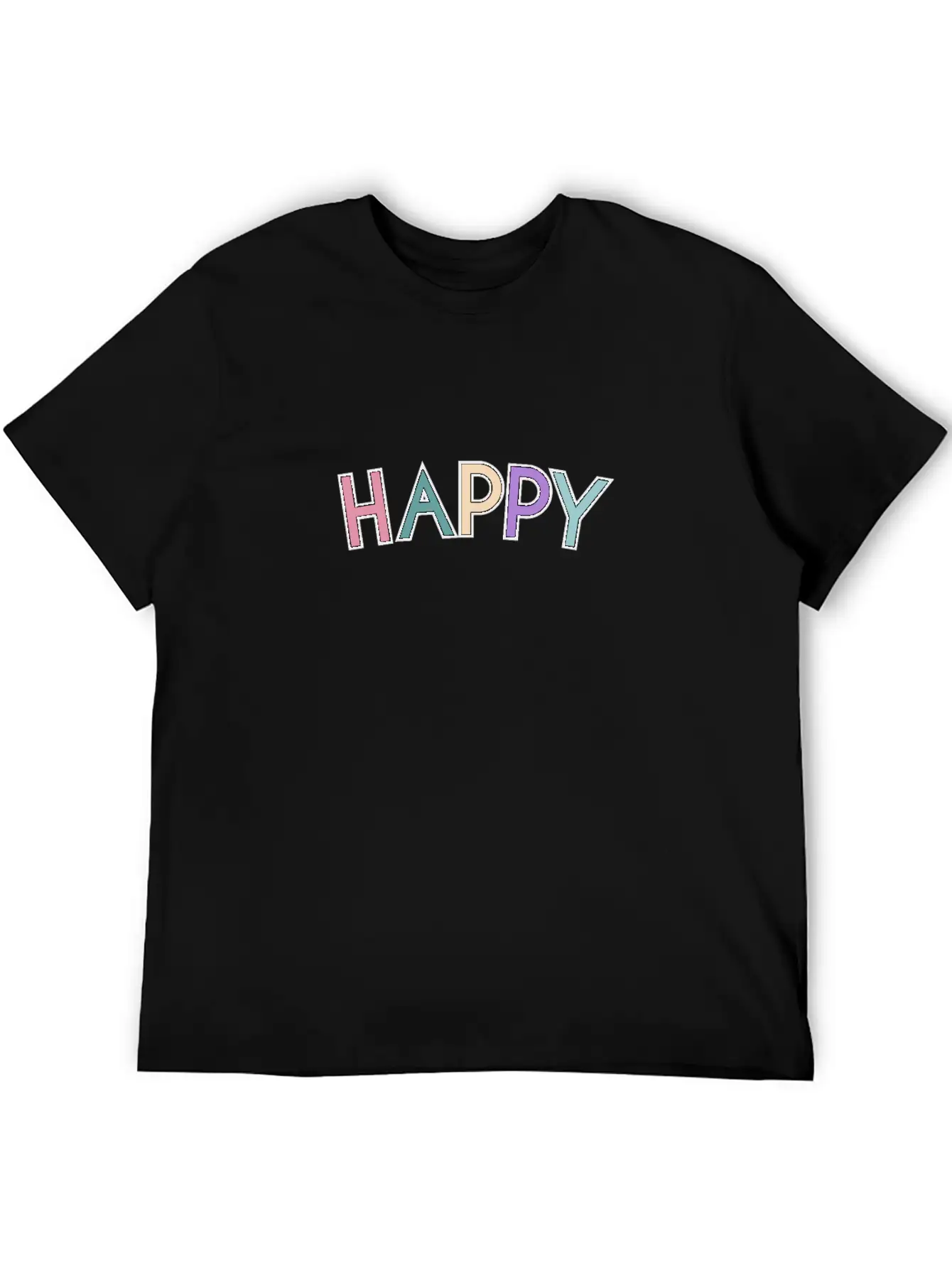 Self Care Happy Unisex Short Sleeve Soft Cotton T-Shirt – Casual Everyday Wear