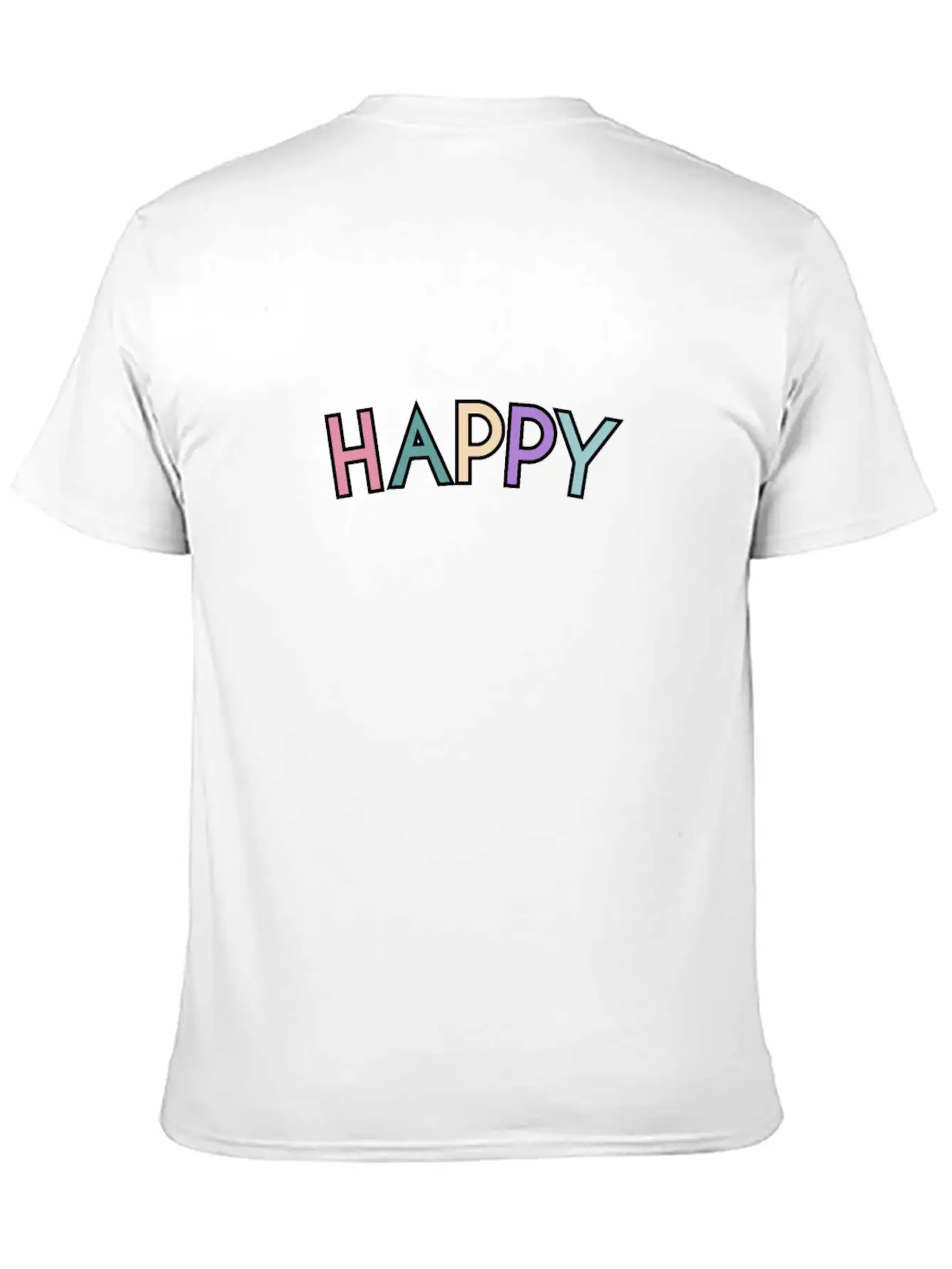 Self Care Happy Unisex Short Sleeve Soft Cotton T-Shirt – Casual Everyday Wear
