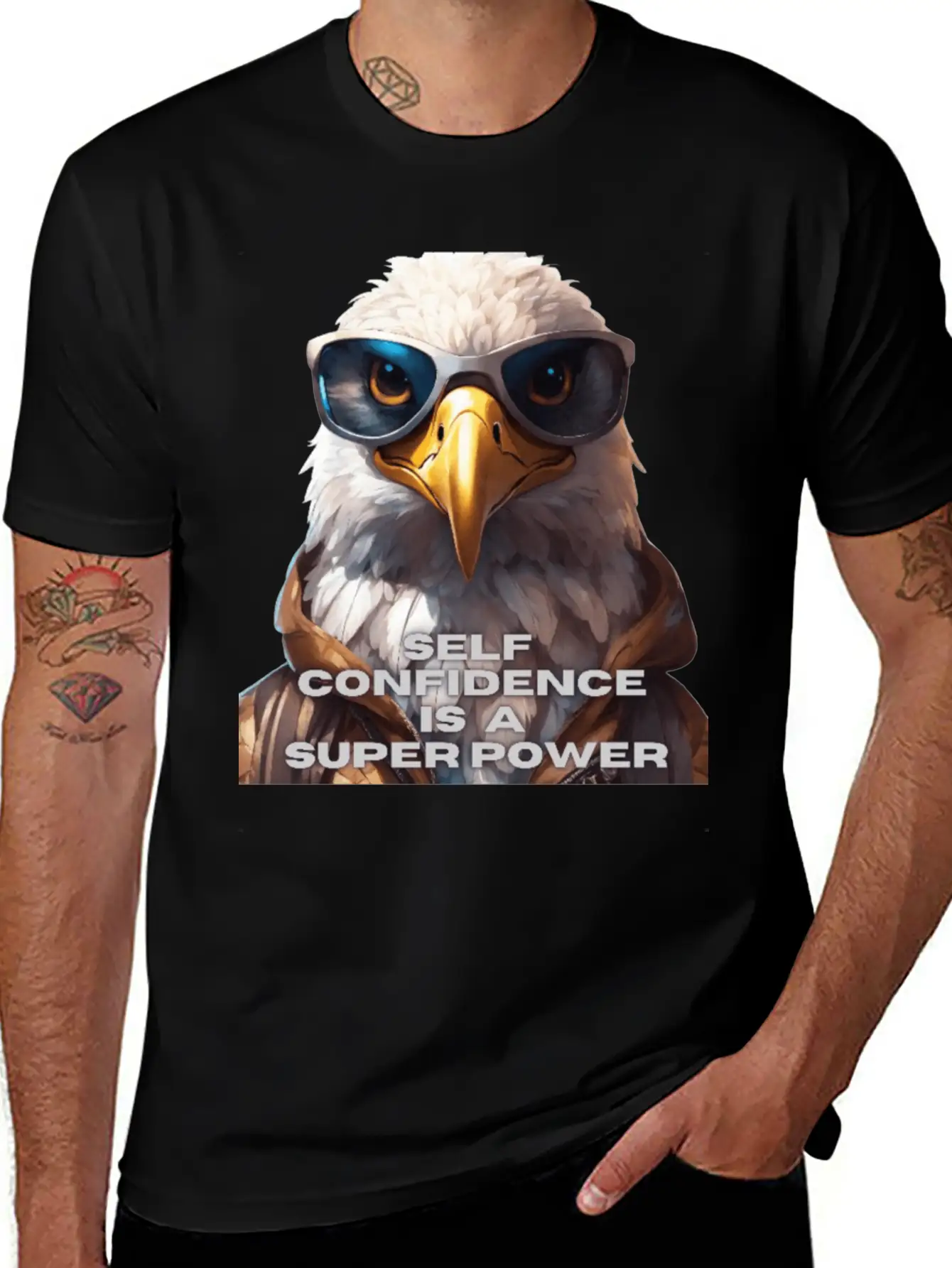 Self Confidence Collection Stylish Everyday T-Shirt – Unisex Basic Cotton Tee