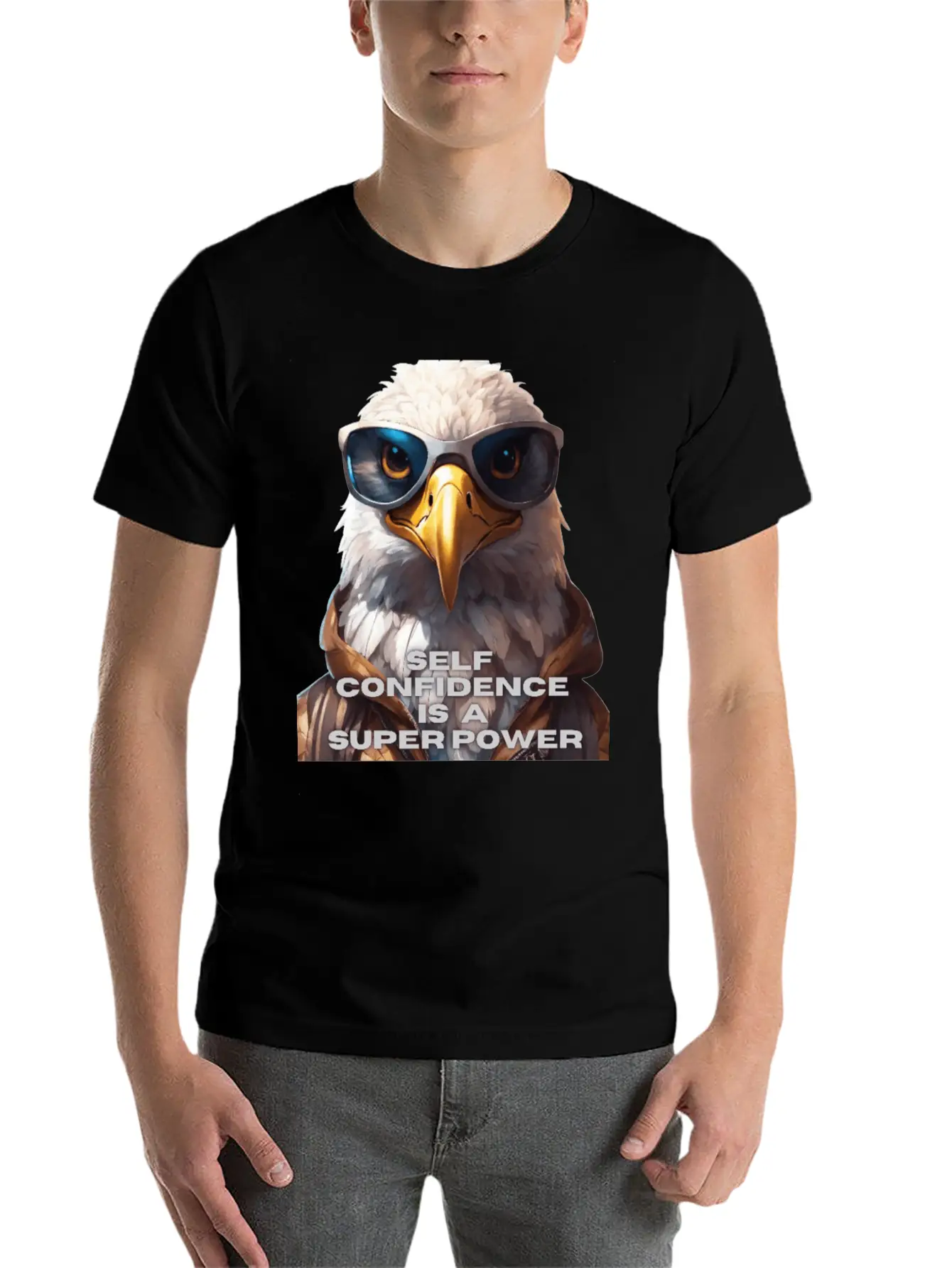 Self Confidence Collection Stylish Everyday T-Shirt – Unisex Basic Cotton Tee