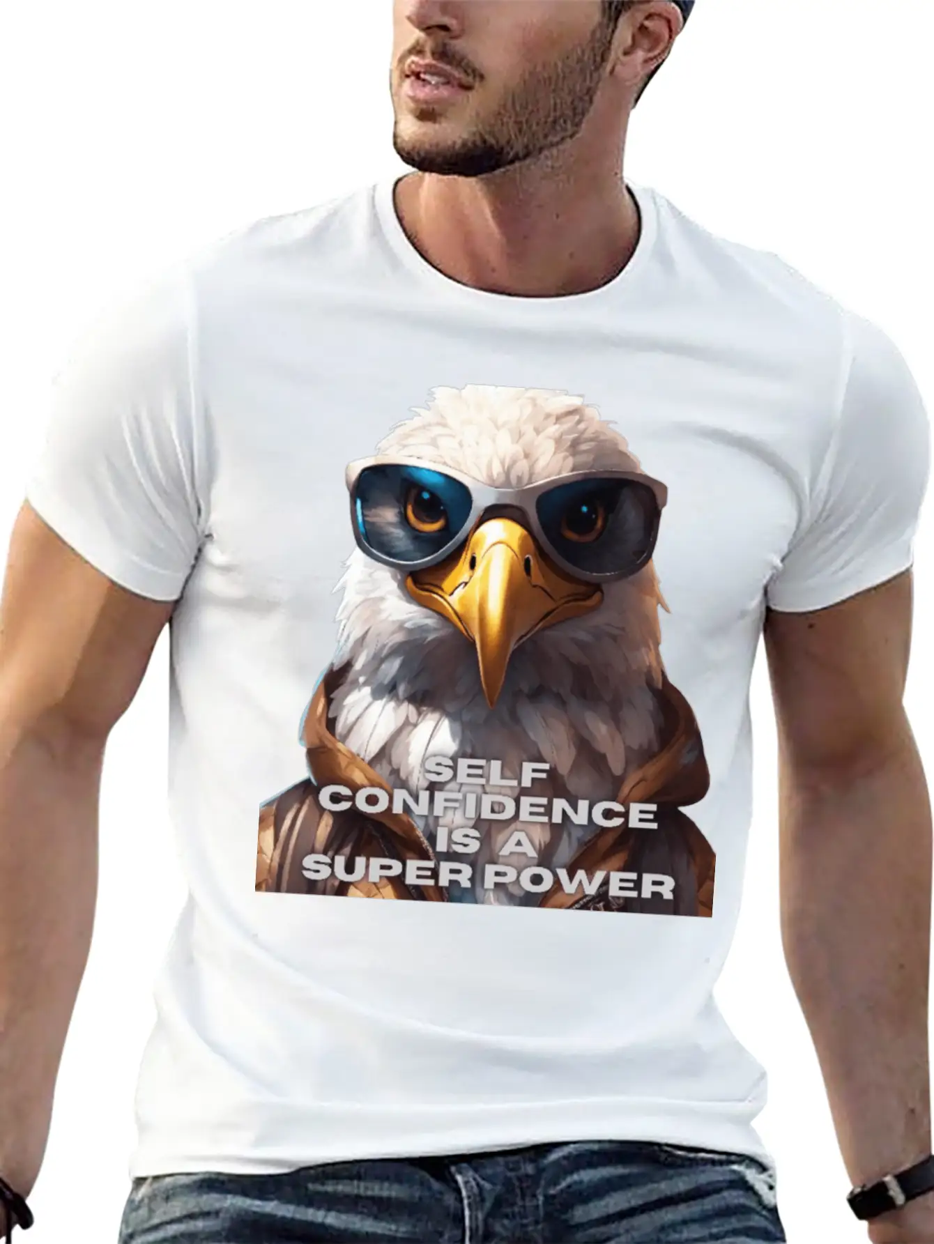 Self Confidence Collection Stylish Everyday T-Shirt – Unisex Basic Cotton Tee