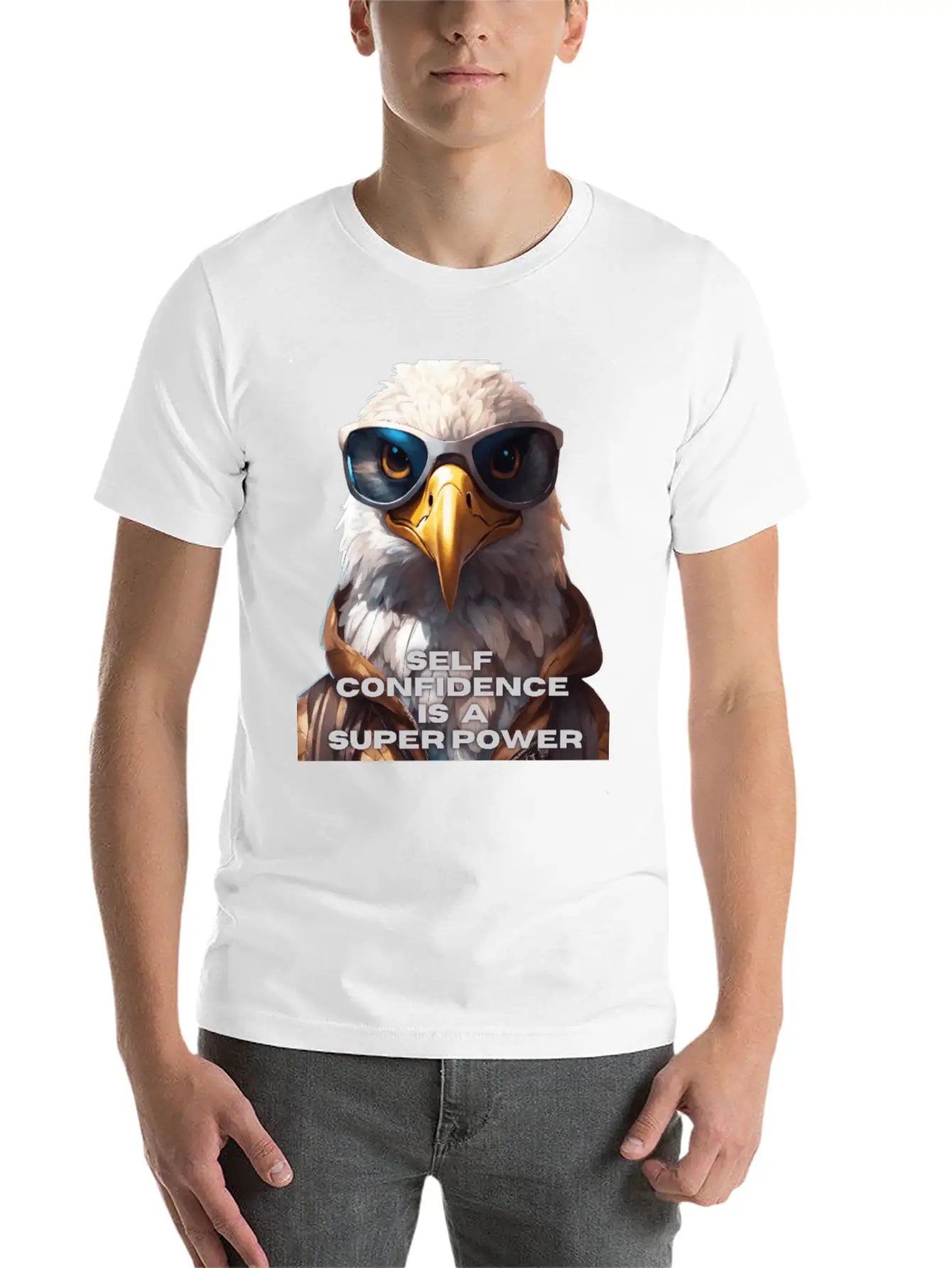 Self Confidence Collection Stylish Everyday T-Shirt – Unisex Basic Cotton Tee