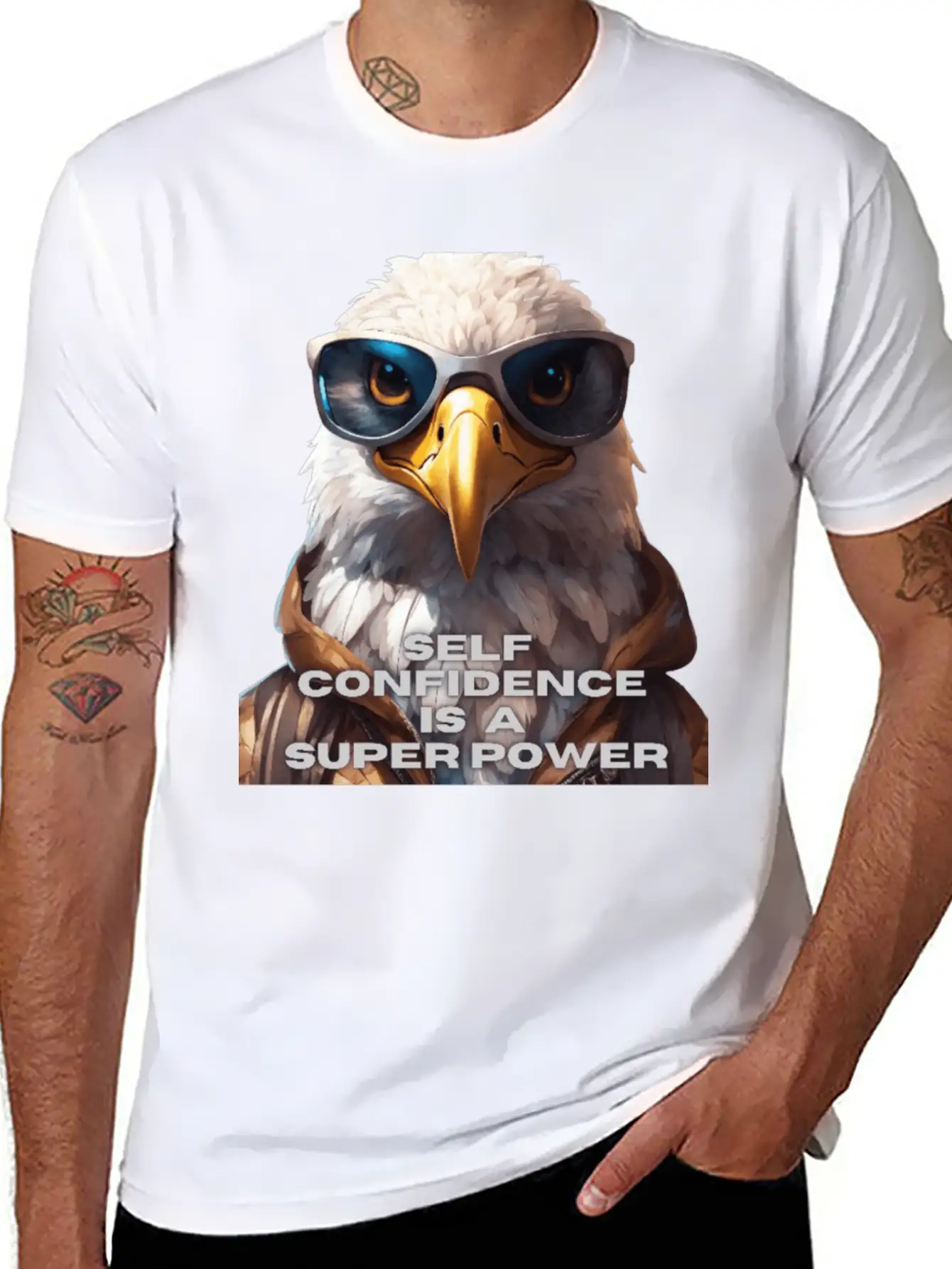 Self Confidence Collection Stylish Everyday T-Shirt – Unisex Basic Cotton Tee